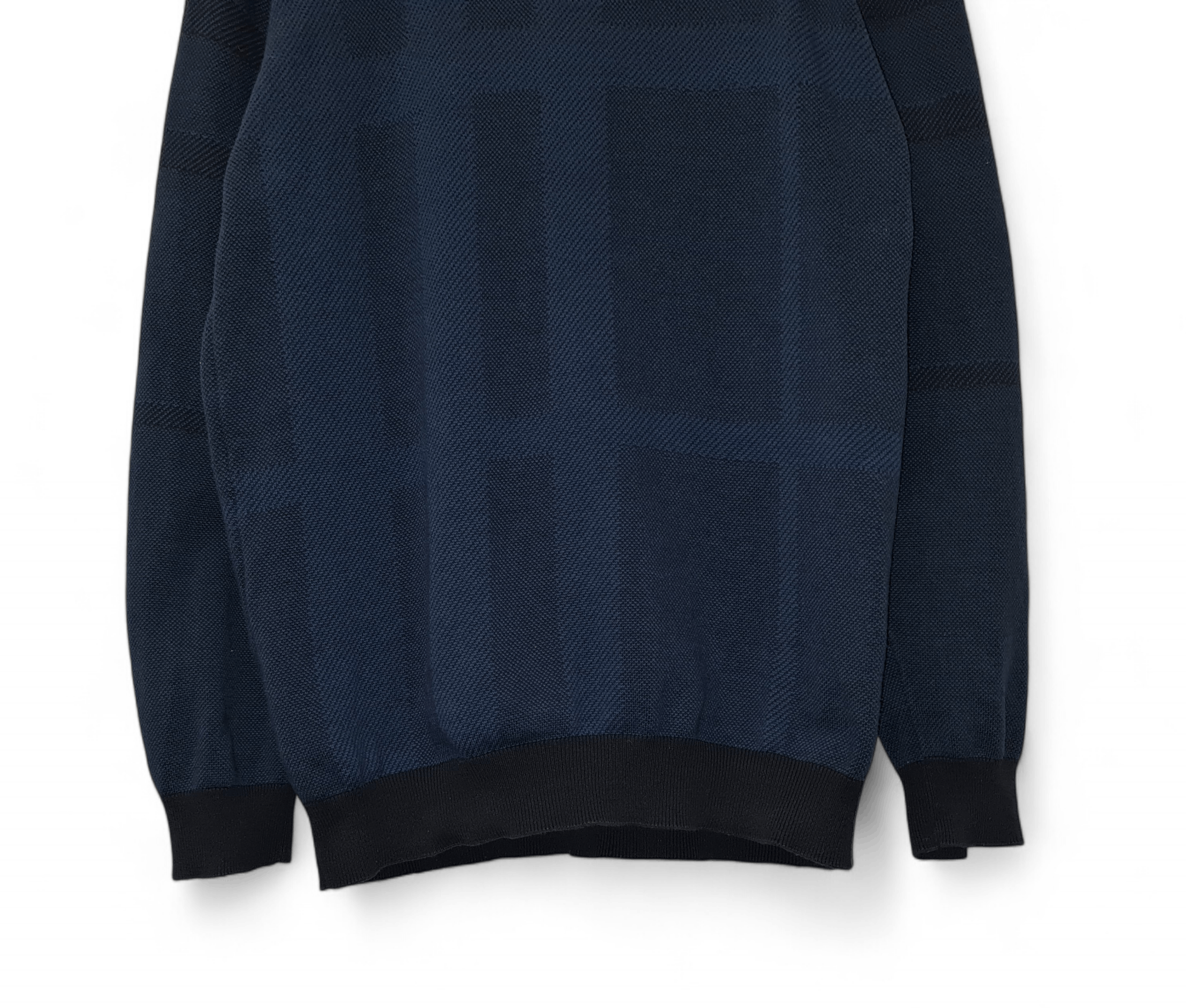 Burberry Burberry Blue Check Nova Crewneck sweater Size US L / EU 52-54 / 3 - 6 Thumbnail