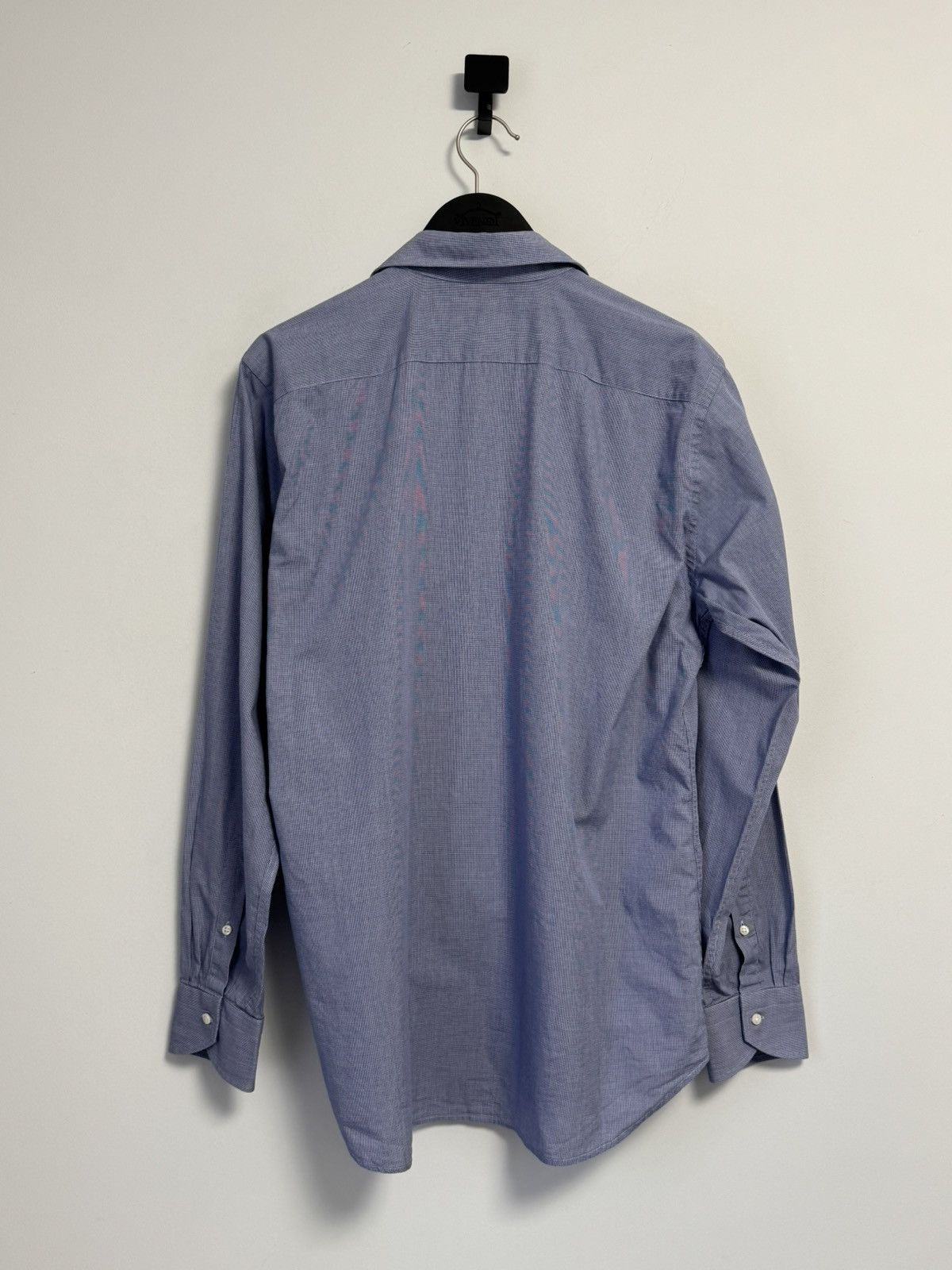 Canali Canali Button Up Shirt Blue Luxury Size US L / EU 52-54 / 3 - 13 Thumbnail