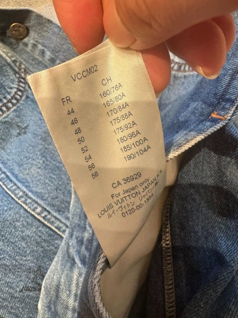 Louis Vuitton Louis Vuitton denim jacket 2503-Nextarrow Size US M / EU 48-50 / 2 - 7 Thumbnail