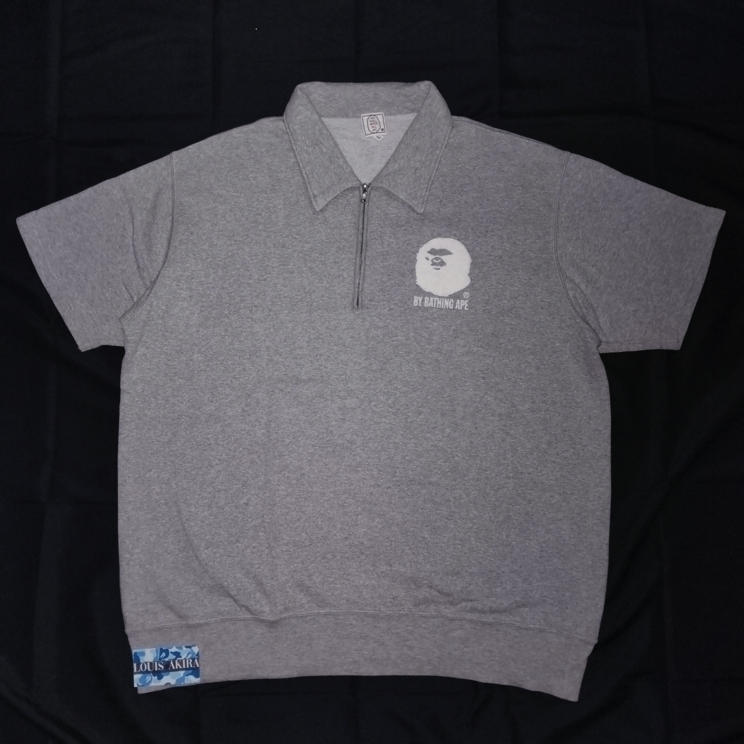 Bape Vintage Bape Ape Head By Bathing Ape Polo Size US L / EU 52-54 / 3 - 1 Thumbnail