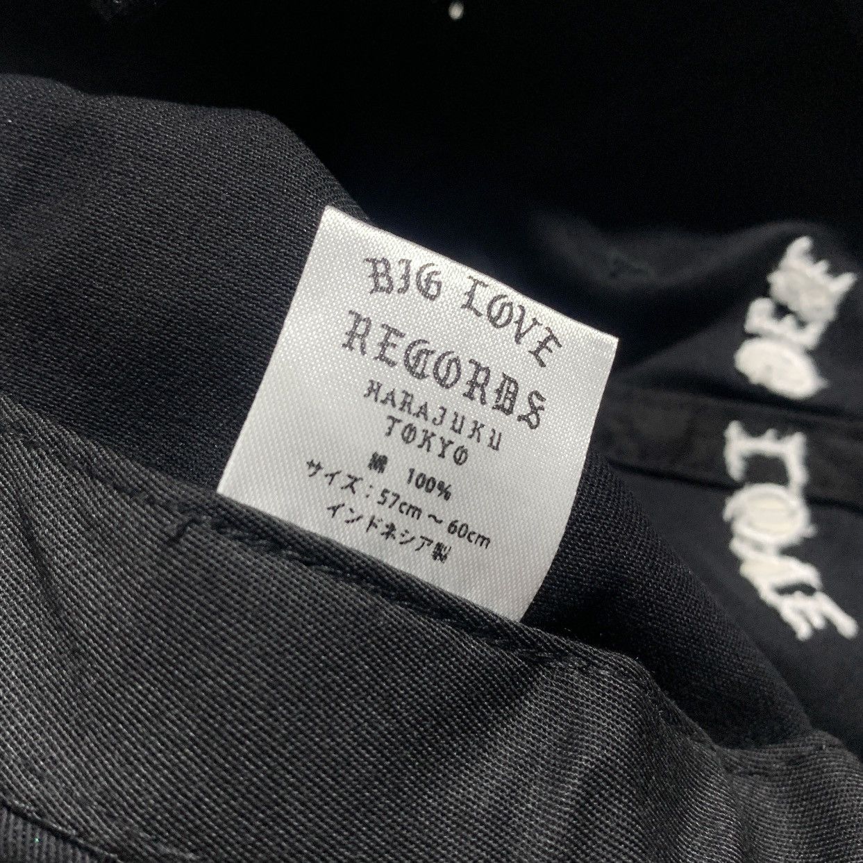 Band Tees BIG LOVE RECORDS LOGO CAP HAT 2024 Size ONE SIZE - 6 Thumbnail