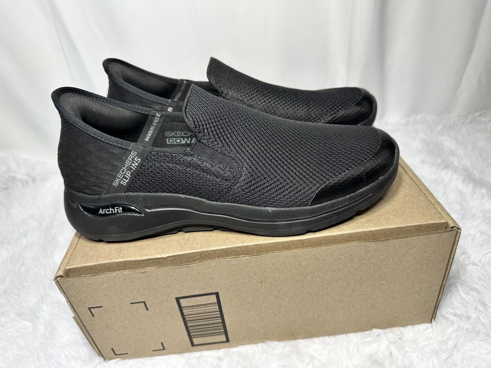 SKECHERS Skechers Arch Fit Black Slip-On Shoes Size US 9 / EU 42 - 7 Thumbnail