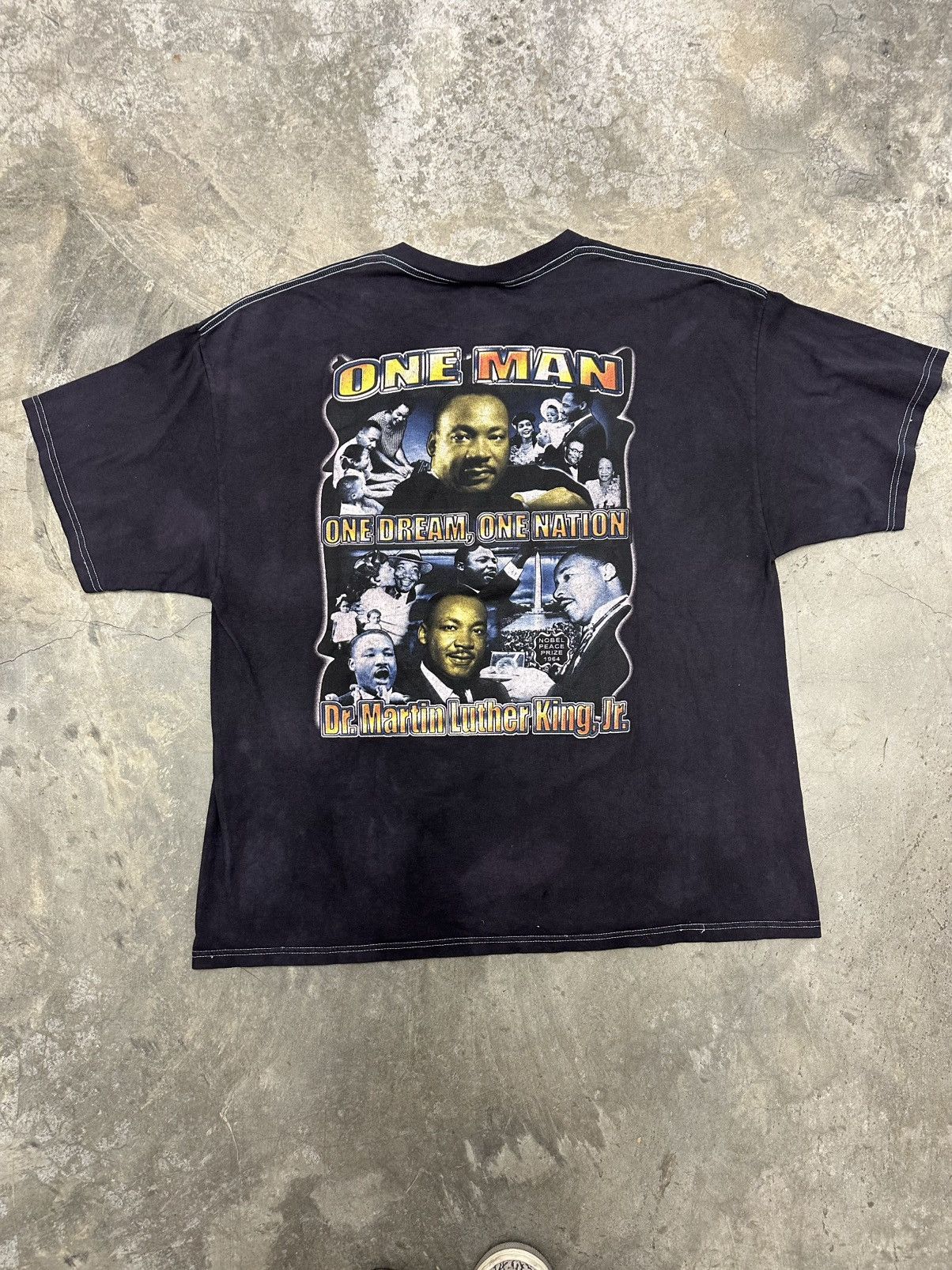 Vintage Vintage MLK TEE Size US XXL / EU 58 / 5 - 2 Thumbnail