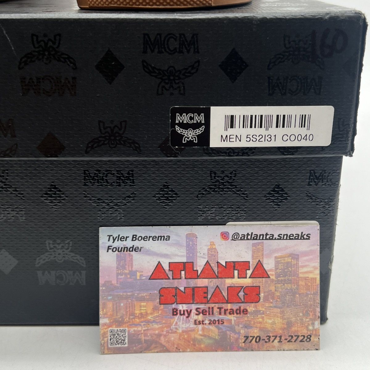 MCM MCM Visetos High Top Sneakers in Honey Size US 7 / EU 40 - 6 Thumbnail