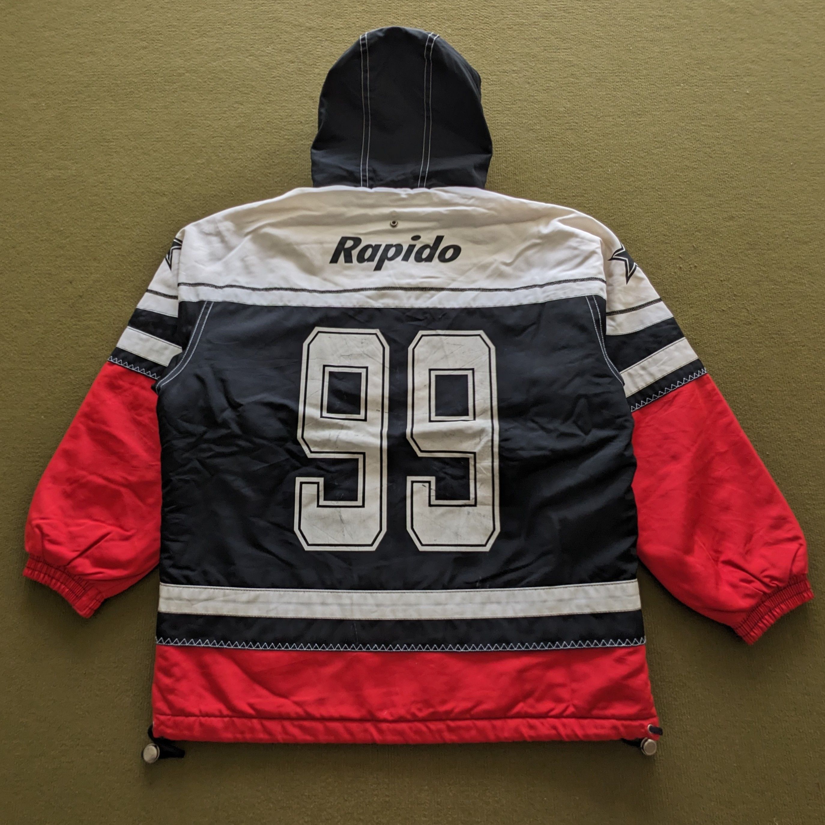 Other Vintage RAPIDO Motorcycle Sportswear Hoodies Jacket Size US XXL / EU 58 / 5 - 3 Thumbnail