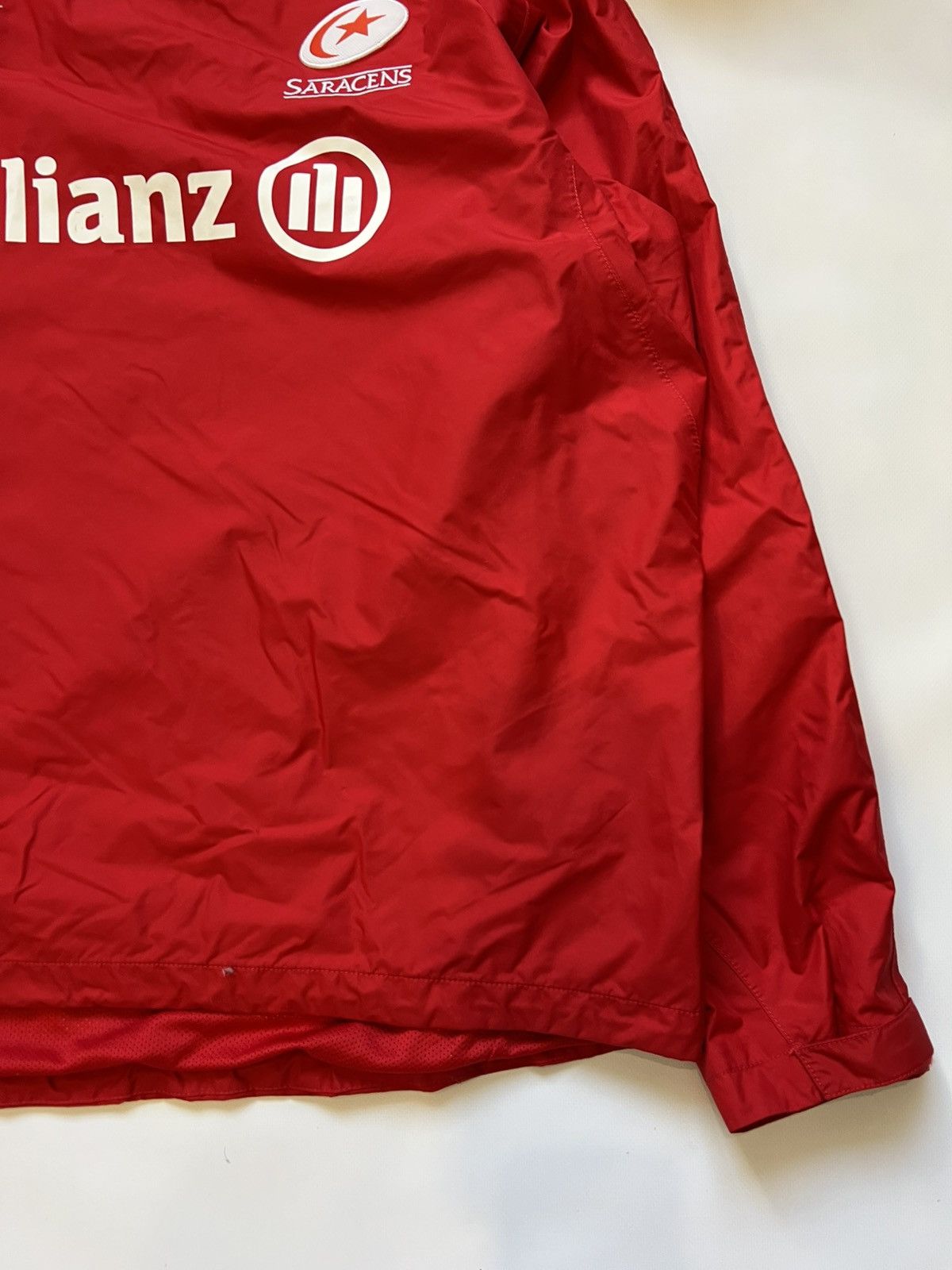 Nike Vintage Nike Saracens Nylon Sweatshirt Jacket Size US L / EU 52-54 / 3 - 2 Thumbnail