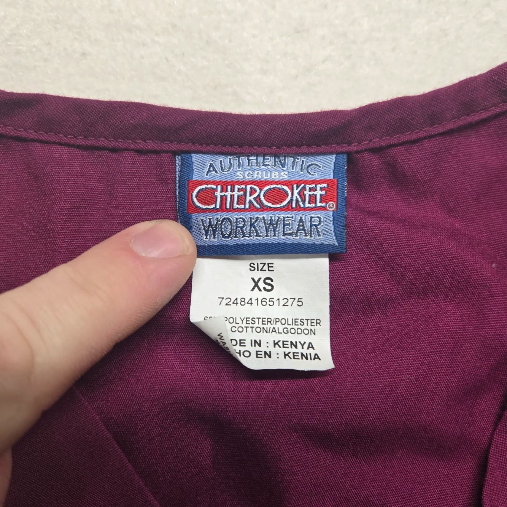 Cherokee VCOM Edward Via College of Osteopathic Medicine Scrub Set Pants Top Medical XS Cherokee Red Women Scrub Set Cherokee Scrub Set Medical XS Red Women Size US XS / EU 42 / 0 - 4 Thumbnail