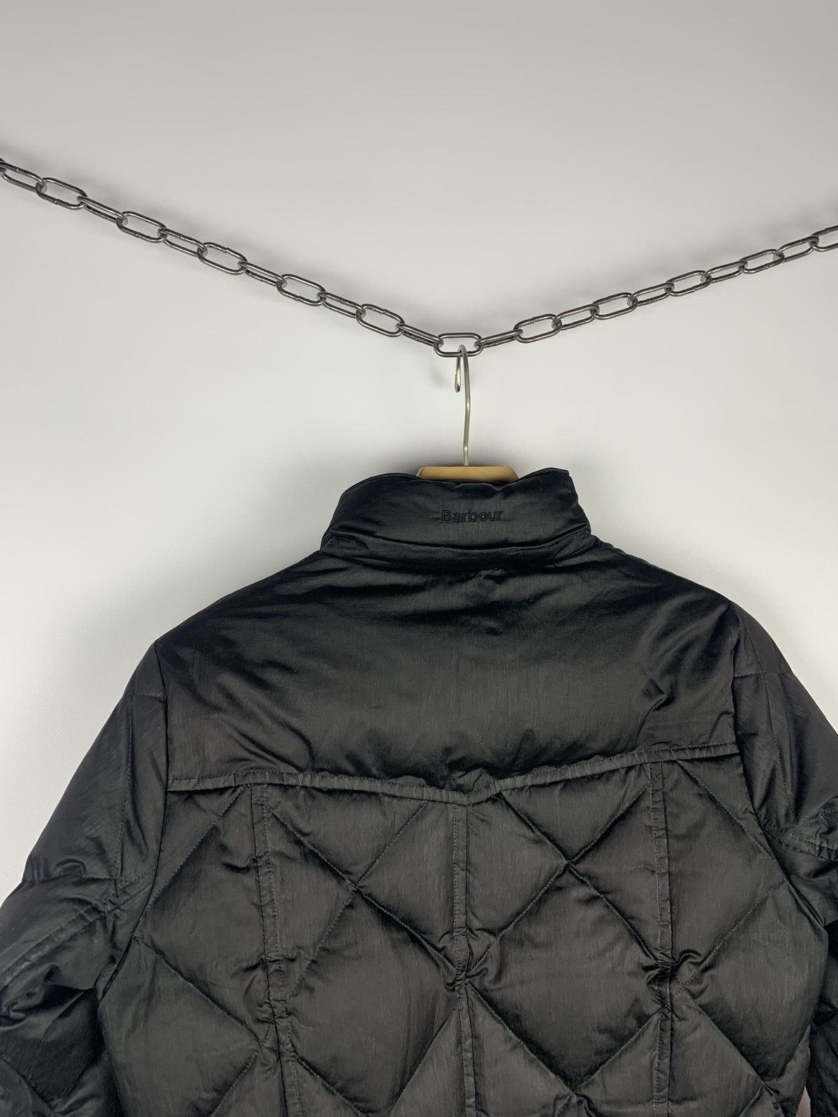 Barbour Vintage Barbour Nation Down Jacket Women’s Size UK 10 Black Size M / US 6-8 / IT 42-44 - 12 Thumbnail