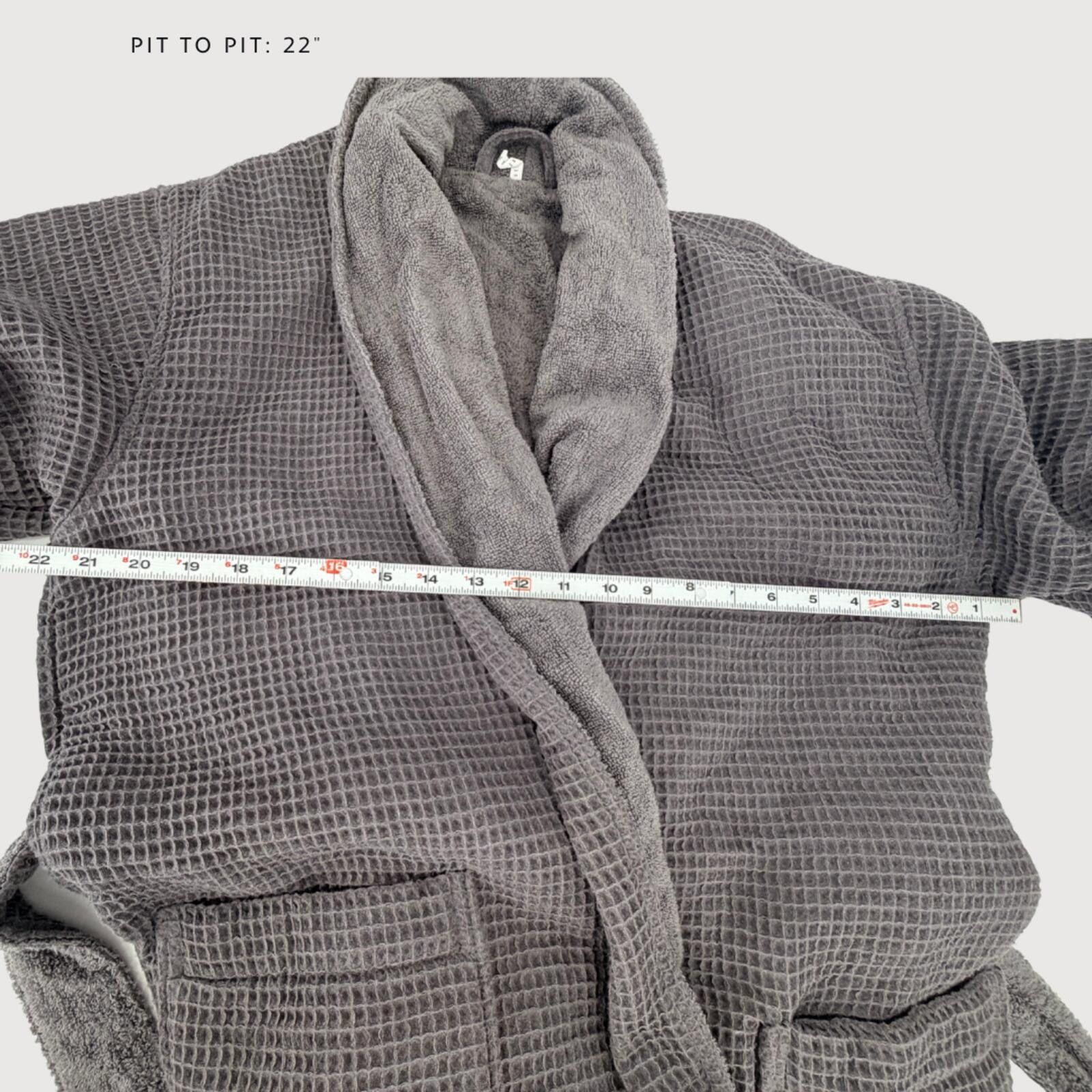 Other Pottery Barn Waffle Weave Resort Spa Robe Medium Size ONE SIZE - 7 Thumbnail