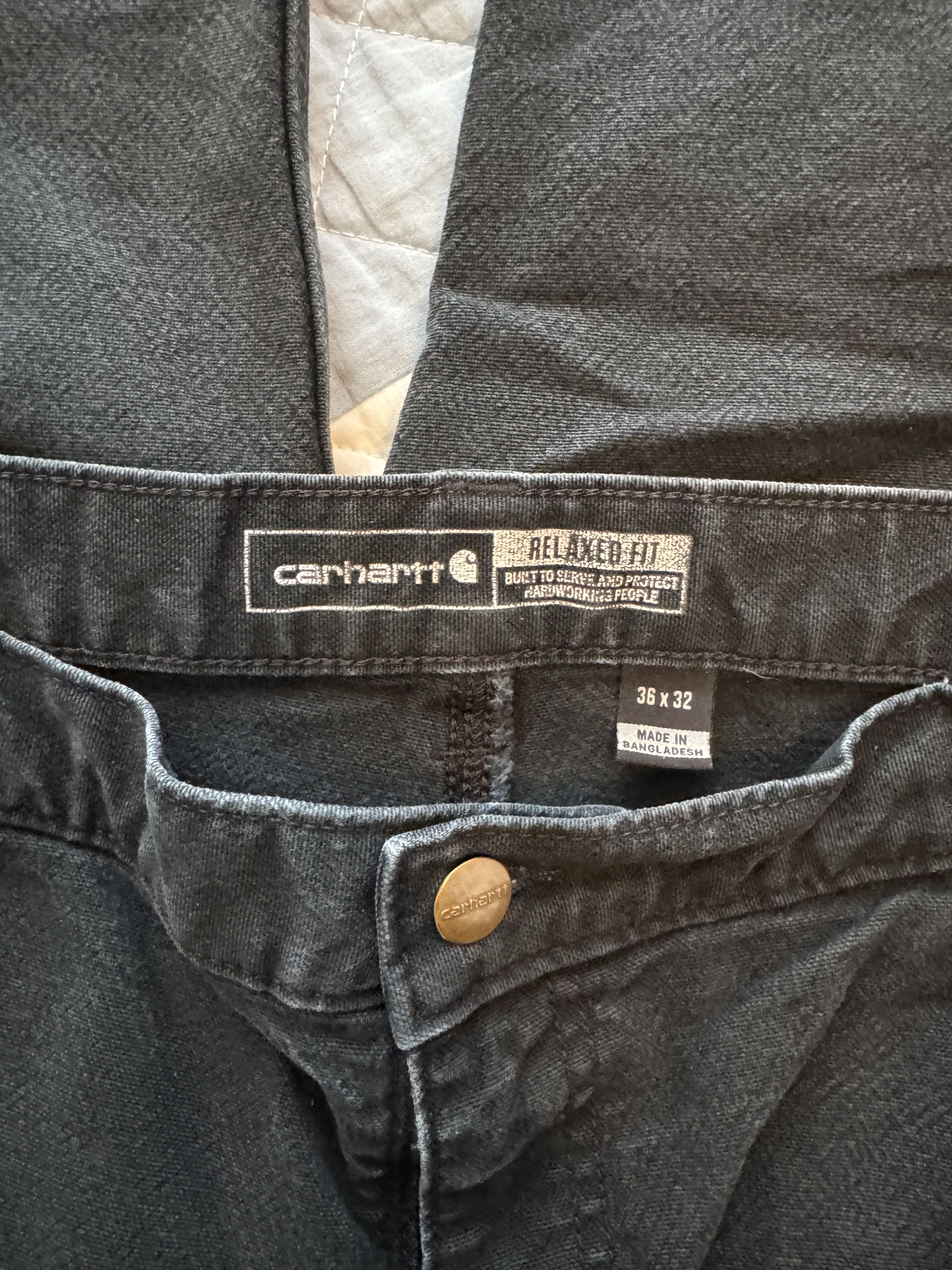 Carhartt Vintage Black Carhartt Denim Size US 36 / EU 52 - 3 Thumbnail