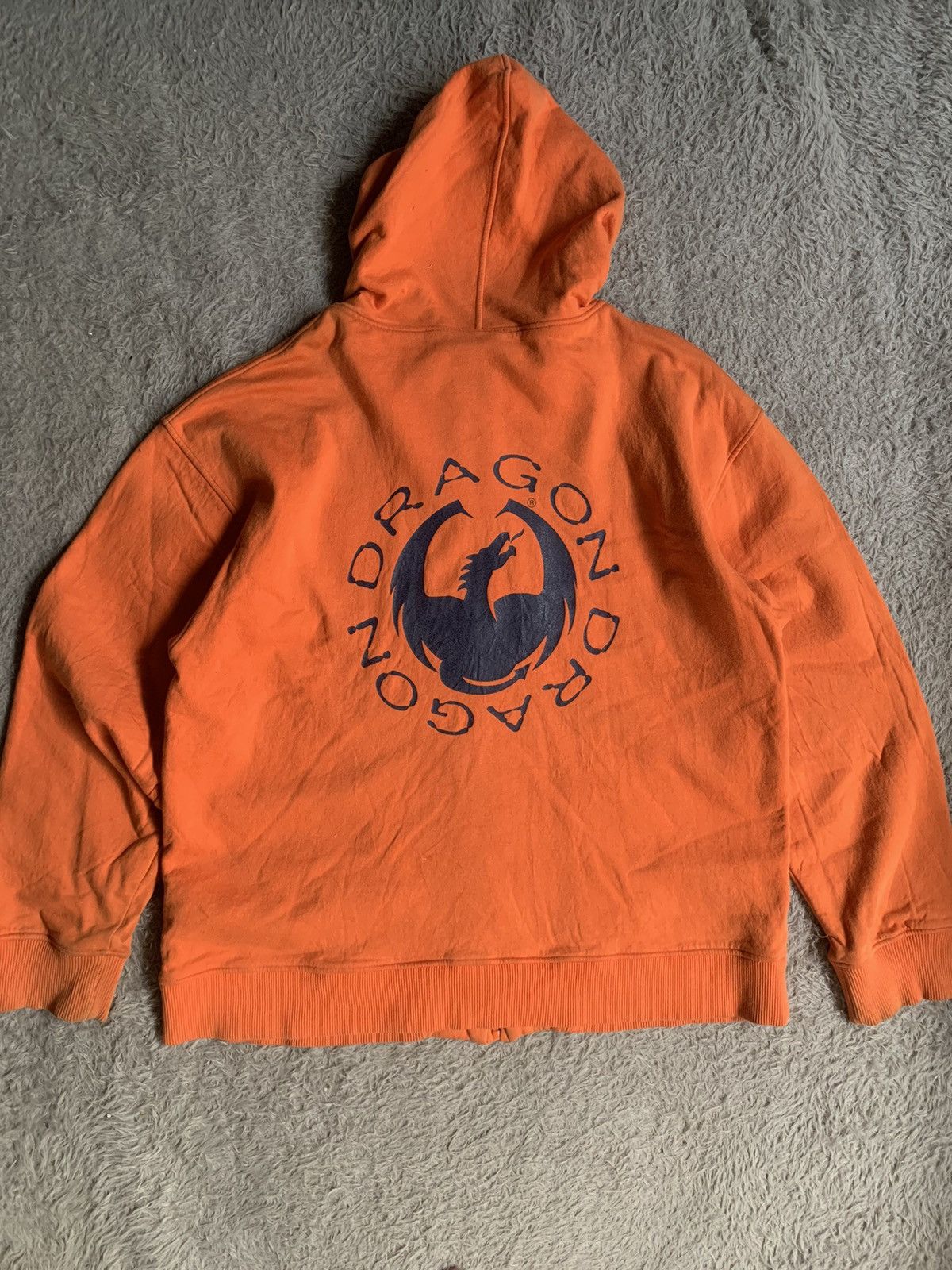 Hook-Ups Vintage Dragon Skateboards Zip Hoodie Size US L / EU 52-54 / 3 - 10 Thumbnail