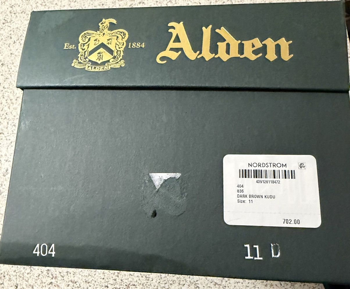 Alden Alden 404 Indy Kudu Size US 11 / EU 44 - 8 Thumbnail