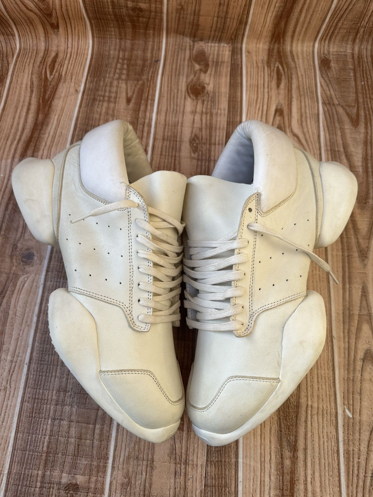 Rick Owens Drkshdw Adidas X Rick Owens Tech Runner Split Sole Size US 10.5 / EU 43-44 - 6 Thumbnail