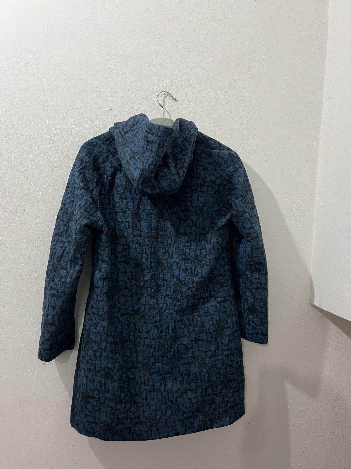 Japanese Brand 💥Rare💥 The East Shop WOOL Fullprinted Monogram Long Coats Size M / US 6-8 / IT 42-44 - 10 Thumbnail