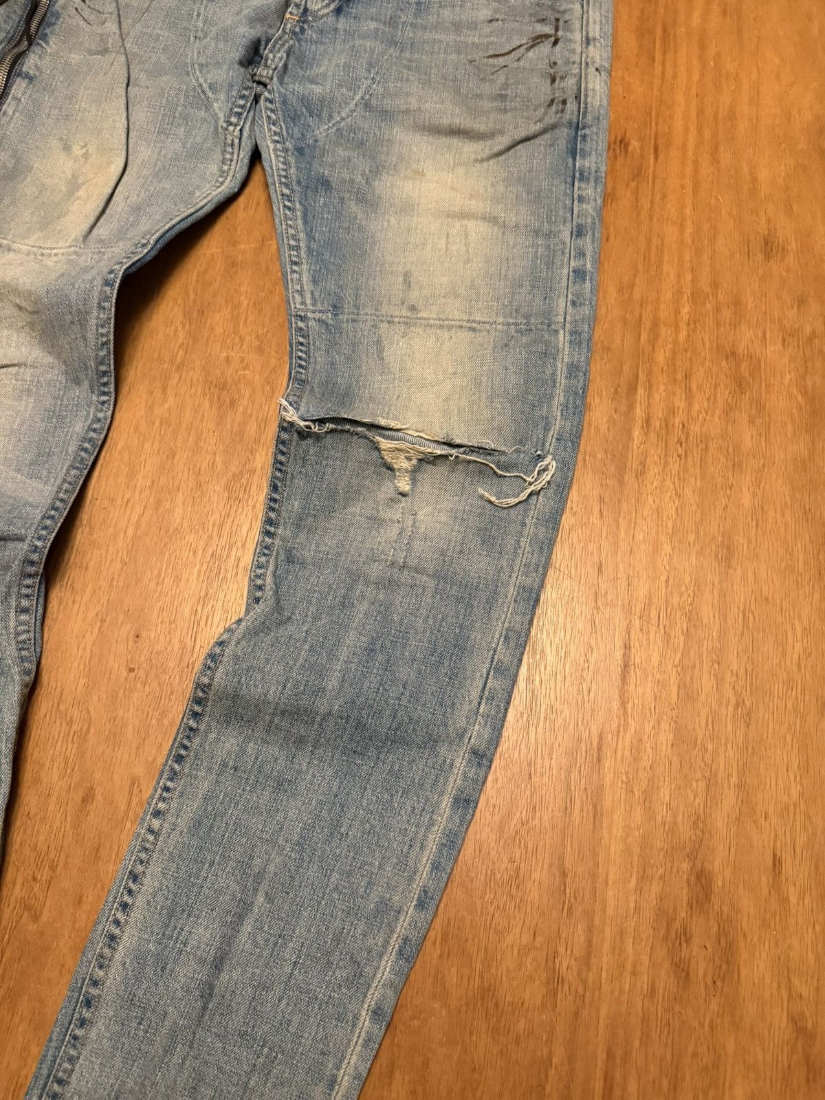 Mr. Completely Mr.completely rockstar skinny jeans blue denim Size US 30 / EU 46 - 4 Thumbnail