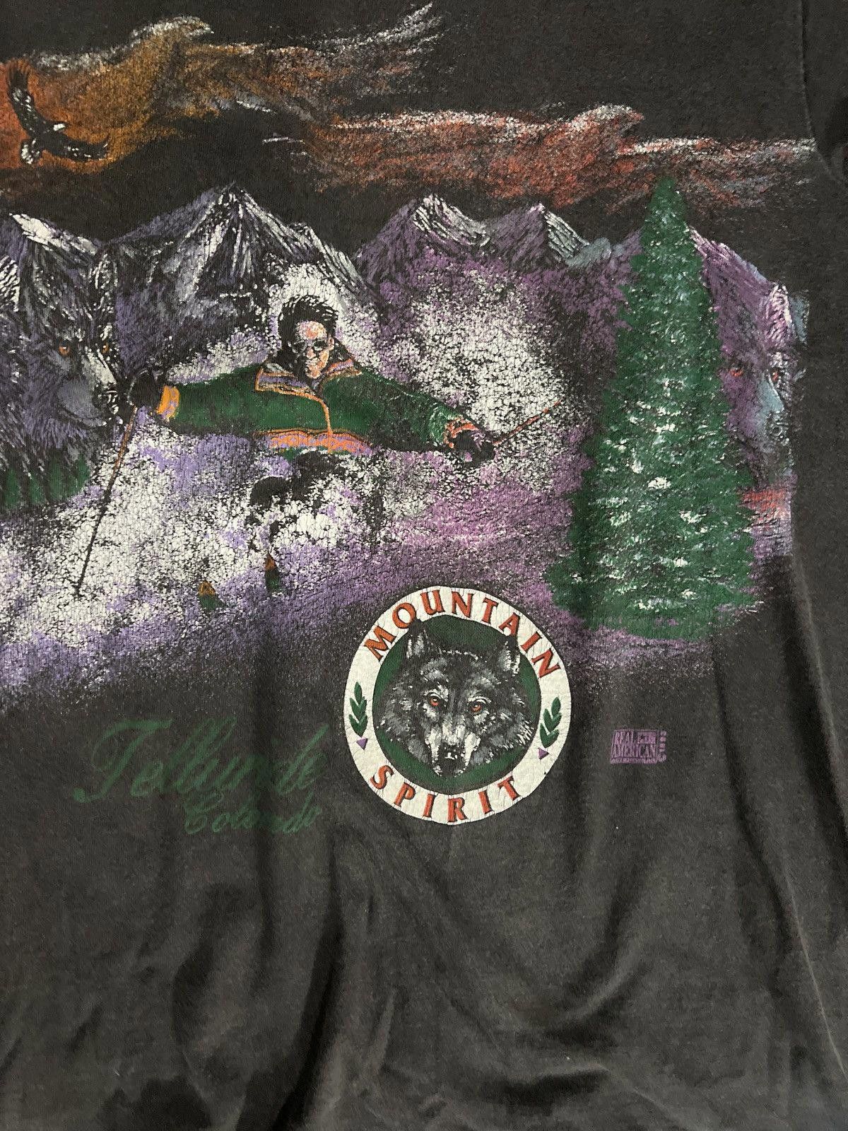 Vintage Single Stitch 1993 Vintage Mountain Spirit Telluride Size US XL / EU 56 / 4 - 4 Thumbnail