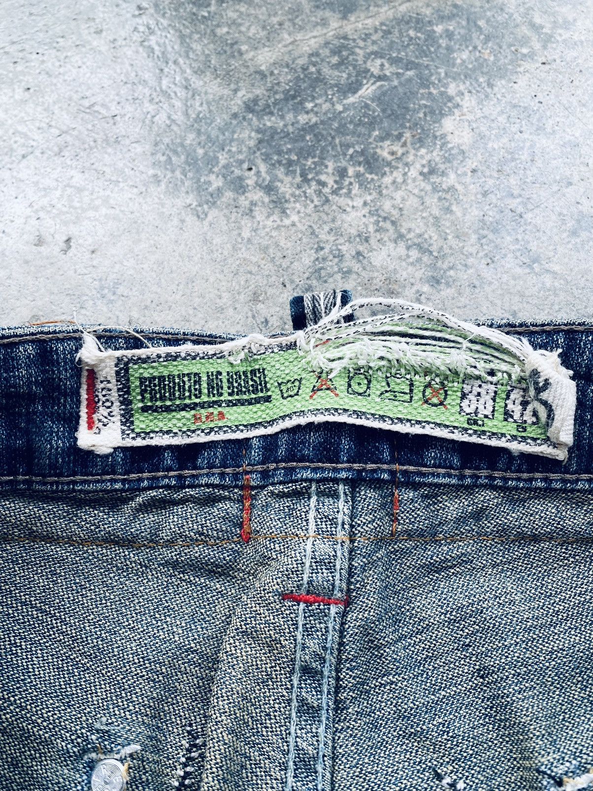 Vintage Vintage Produto No Brasil DNA Distressed Denim Pants Size US 32 / EU 48 - 7 Thumbnail