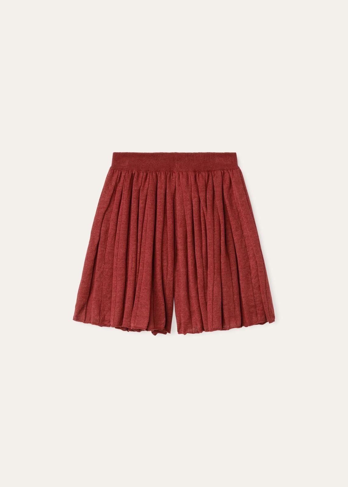 Loro Piana o1srvl11e0725 FAN6361 Linen Short in Maroon Size 27" / US 4 / IT 40 - 1 Thumbnail