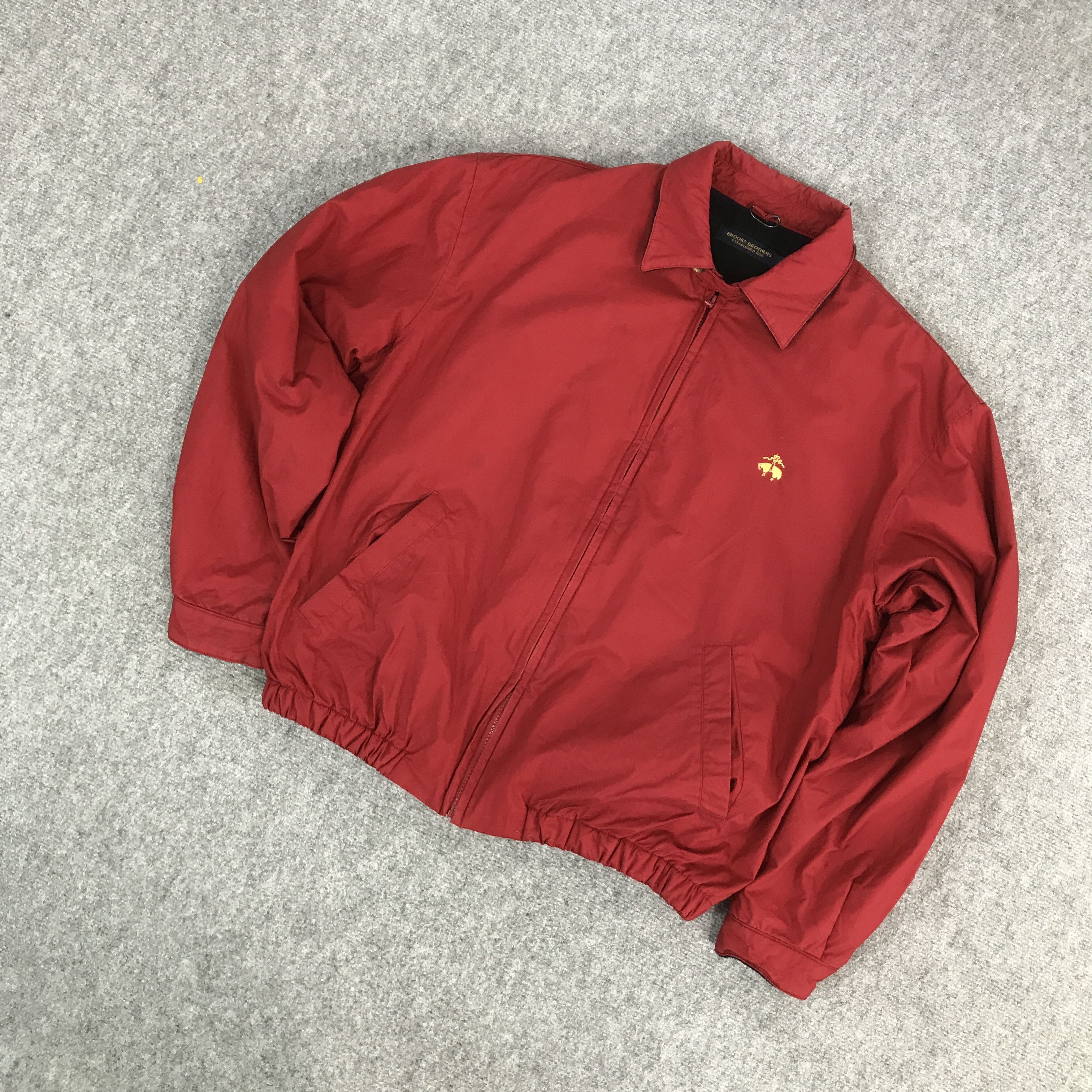 Brooks Brothers × Japanese Brand BROOKS BROTHER FLANNAL ZIPPER JACKET Size US M / EU 48-50 / 2 - 5 Thumbnail