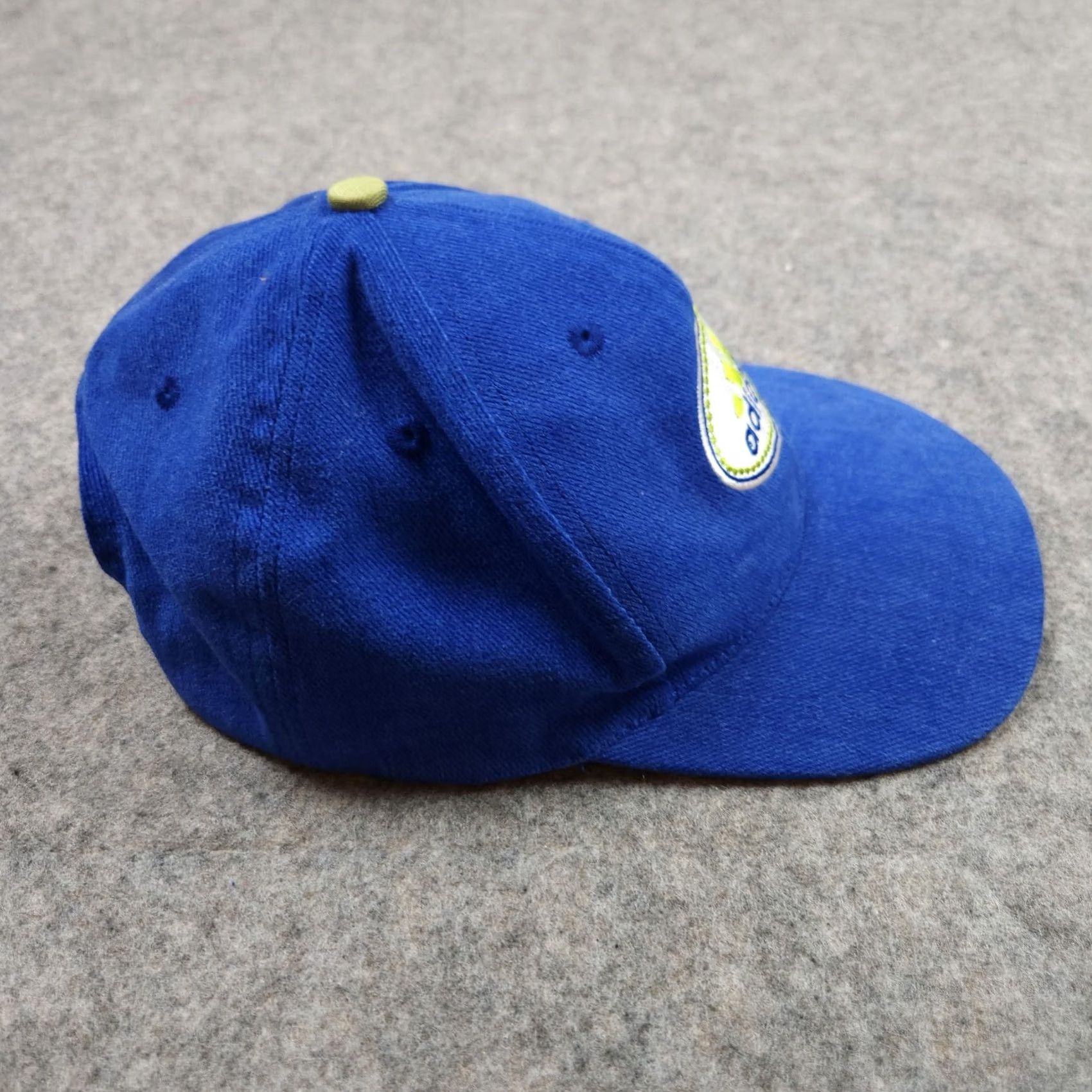 Adidas Adidas Hat One Size Adjustable Blue Logo Snapback Mens Sports Casual Cap Size ONE SIZE - 3 Thumbnail