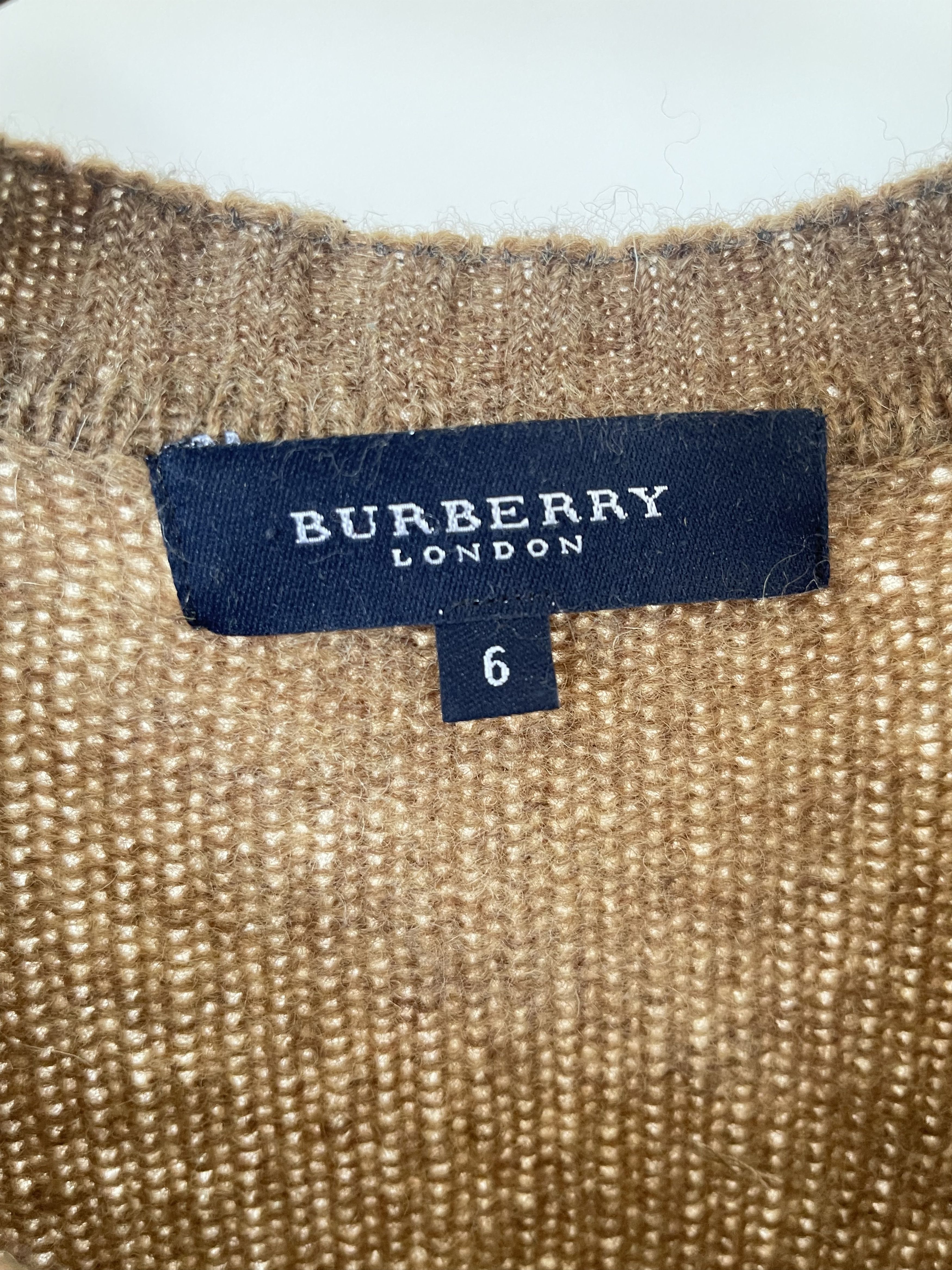 Burberry 🔥Burberry knitted heavy wool jumper sweater camel size M Size US M / EU 48-50 / 2 - 4 Thumbnail
