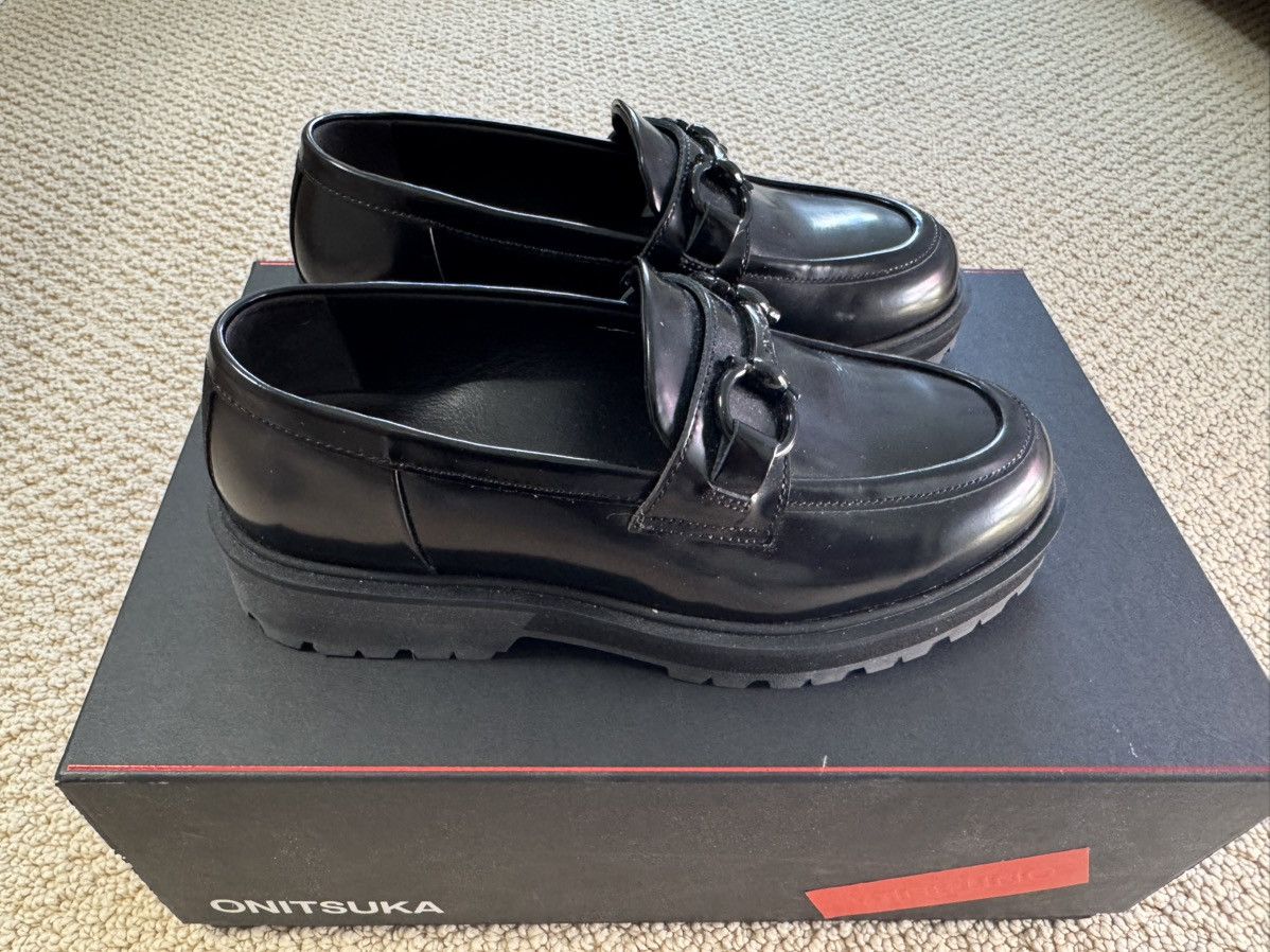 Onitsuka Tiger The Onitsuka Bit Loafer Black Women UK3 US5 Made In Japan Size US 5 / IT 35 - 3 Thumbnail