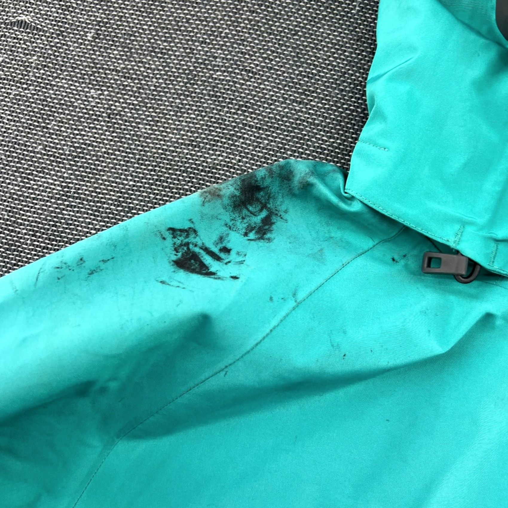 Patagonia Patagonia Jacket Womens Medium Gore-Tex Hooded Powder Bowl Green Blue Teal Zip Full Zip Wind-Resistant Water-Resistant casual travel Size M / US 6-8 / IT 42-44 - 4 Thumbnail