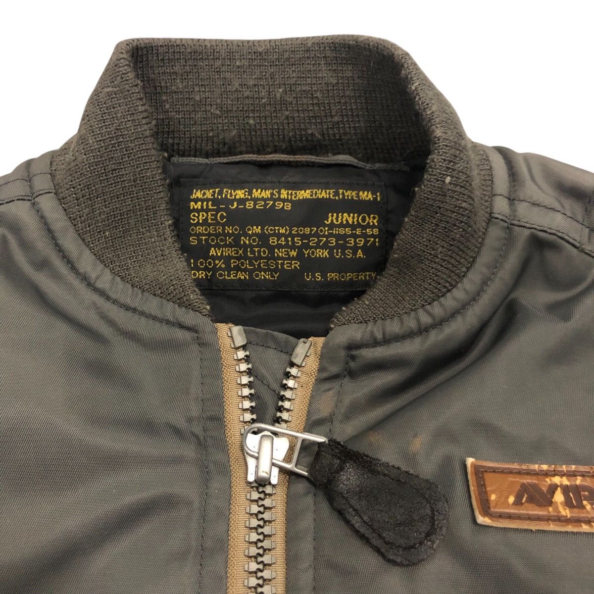 Avirex Avirex USA Flying Jacket Type MA-1 for kids Size US XXS / EU 40 - 5 Thumbnail