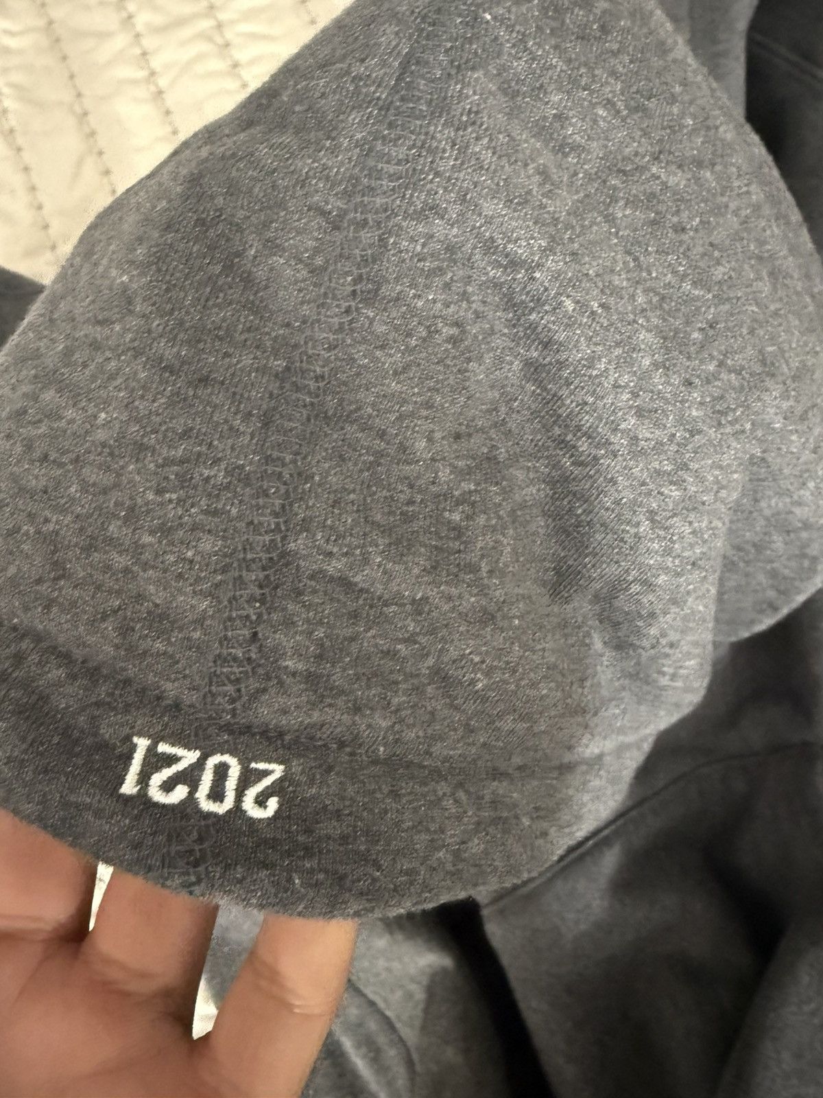 Supreme box logo hoodie 2021 - Charcoal size xl