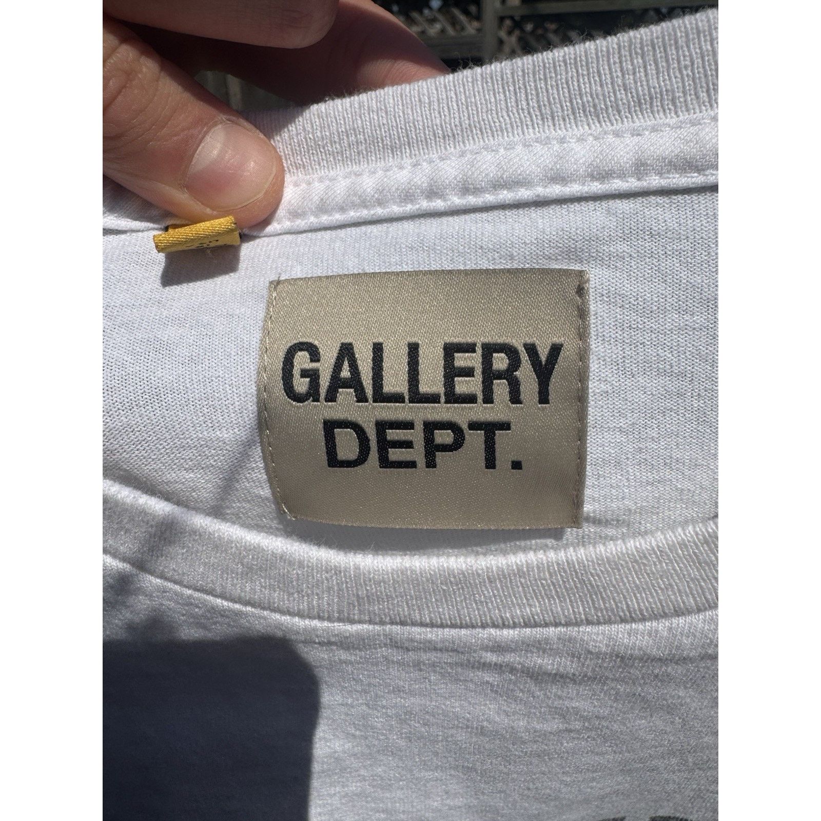 Gallery Dept. Gallery Dept Shirt Everything Must Go White Shirt Mens Large Size US L / EU 52-54 / 3 - 3 Thumbnail