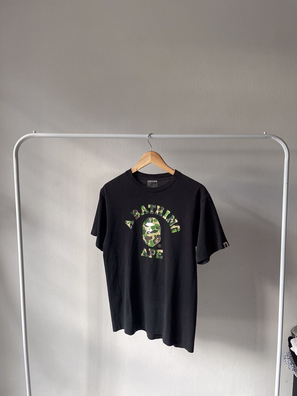 Bape × Nigo Vintage Bape Mad Face Abc Camo Tee Size US M / EU 48-50 / 2 - 4 Thumbnail