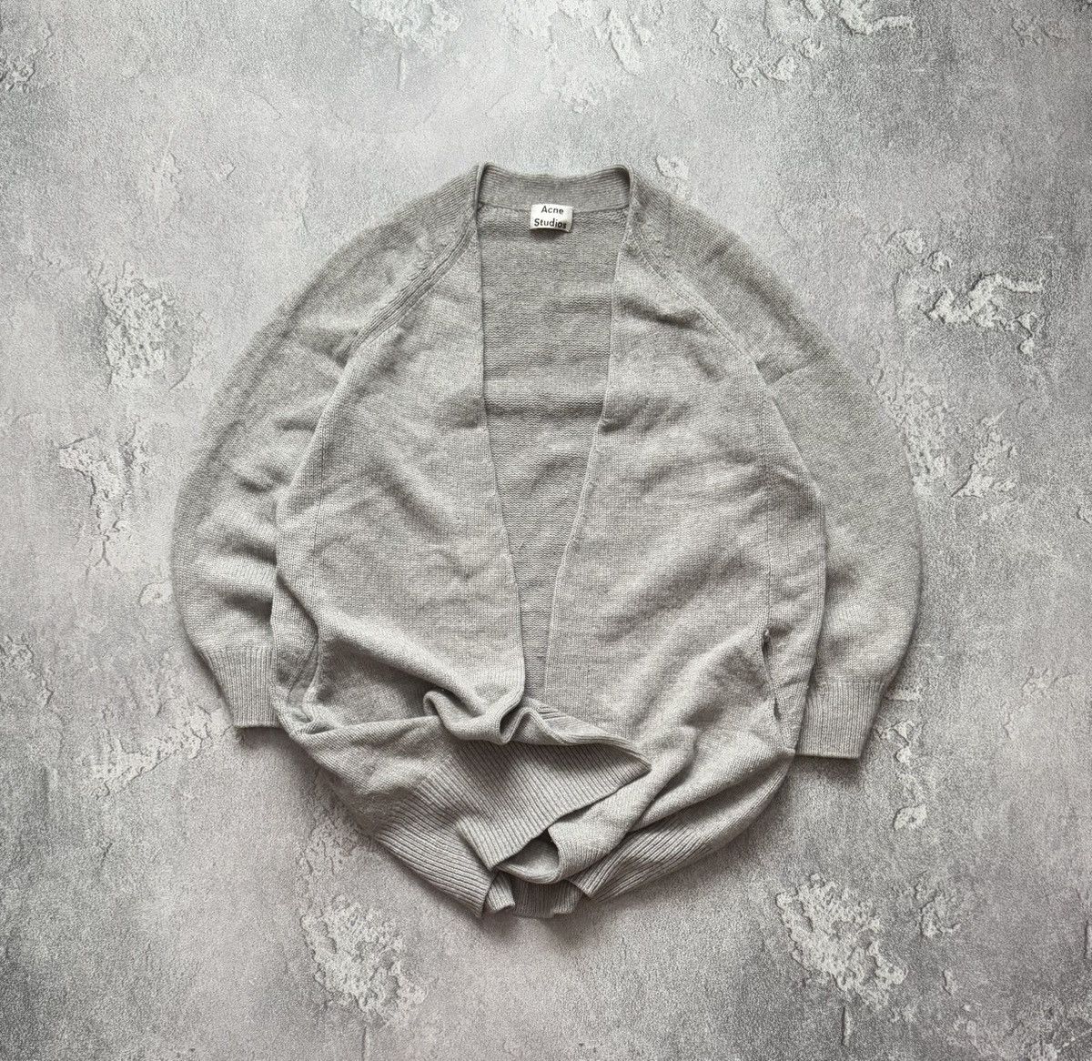 Acne Studios S Sonya Wool pss16 long cardigan cape poncho