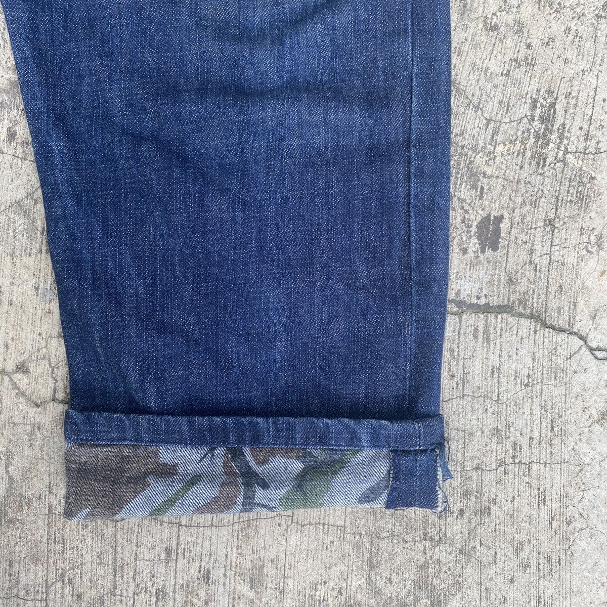 Japanese Brand × Maharishi × Vintage Vintage Maharishi Jeans 13 oz Denim Bonsai Dragon Embroidery Size US 34 / EU 50 - 5 Thumbnail