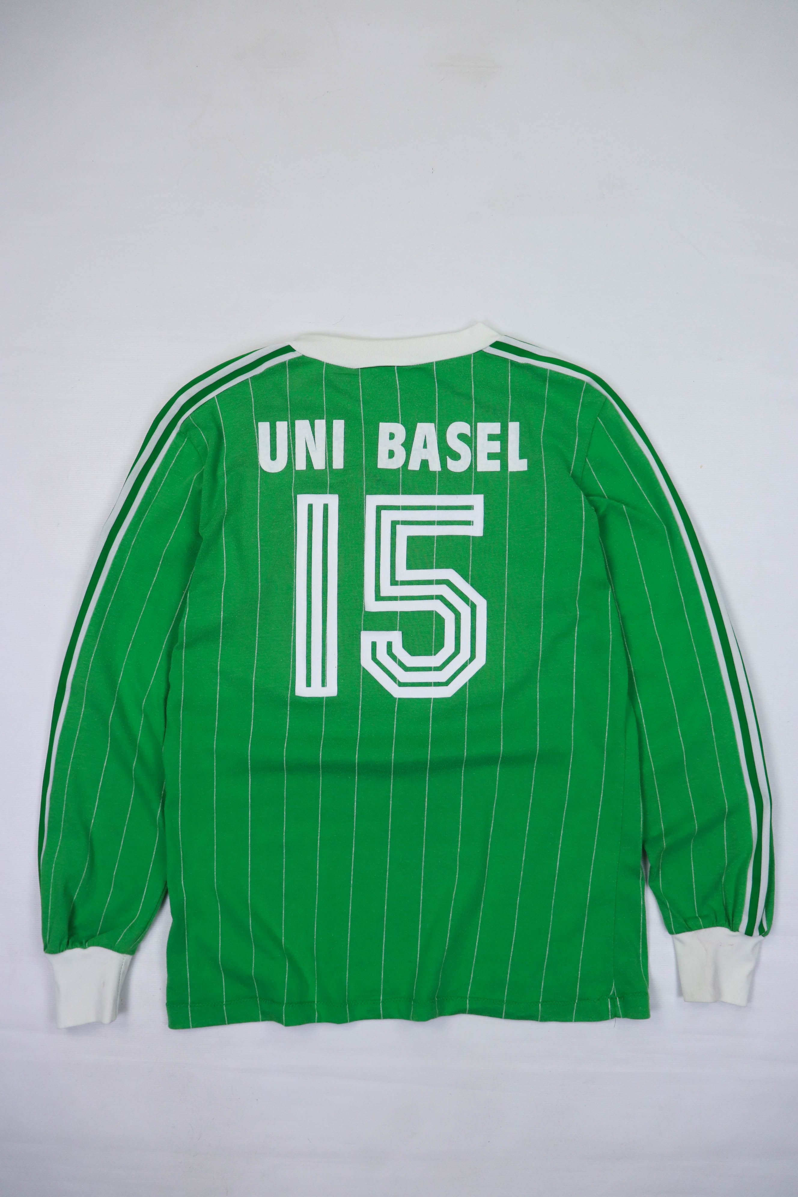 Adidas 70-80s Vintage Adidas Ventex Made in France LS Soccer Shirt Size US M / EU 48-50 / 2 - 2 Thumbnail