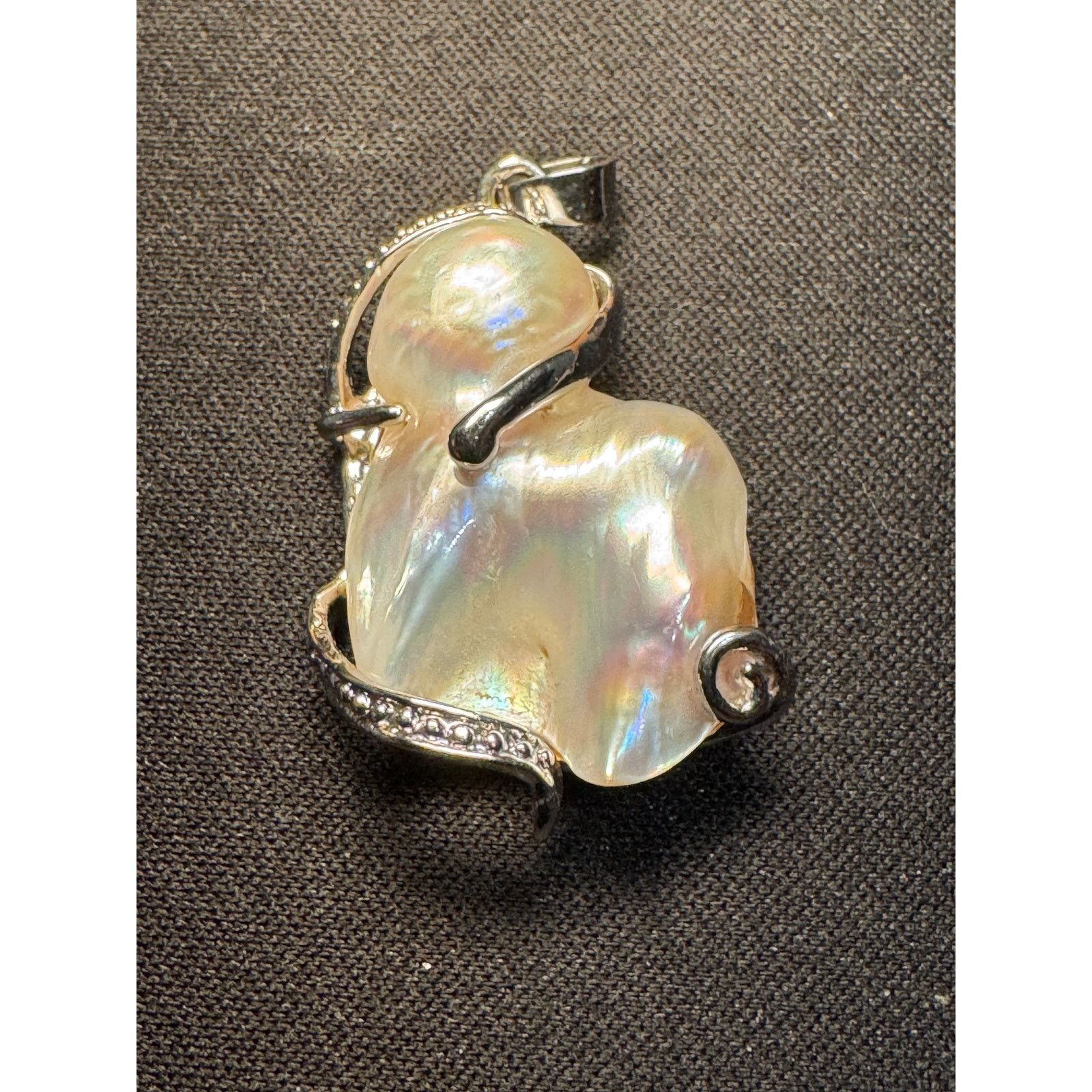 Other 925 Sterling Silver Baroque Beach Pendant Size ONE SIZE - 1 Thumbnail
