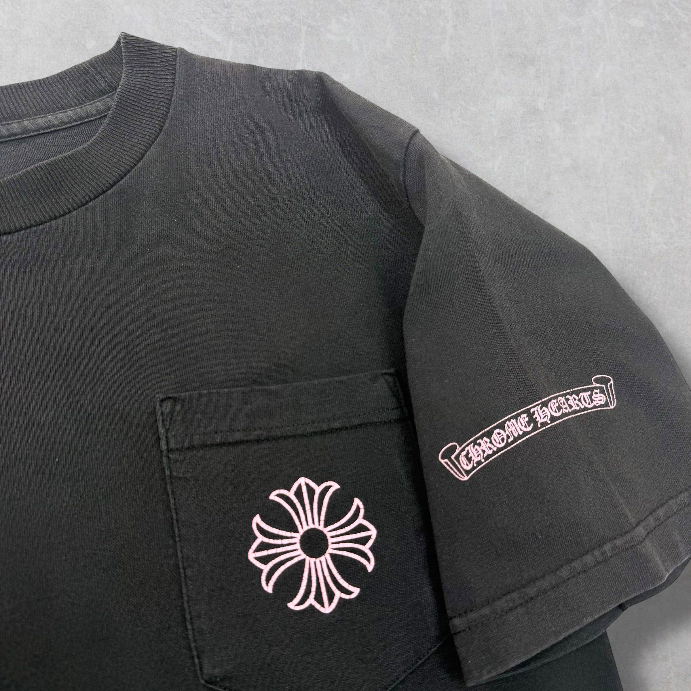 Chrome Hearts Vintage Chrome Hearts Pink Multi Cross Tee M Size US M / EU 48-50 / 2 - 4 Thumbnail