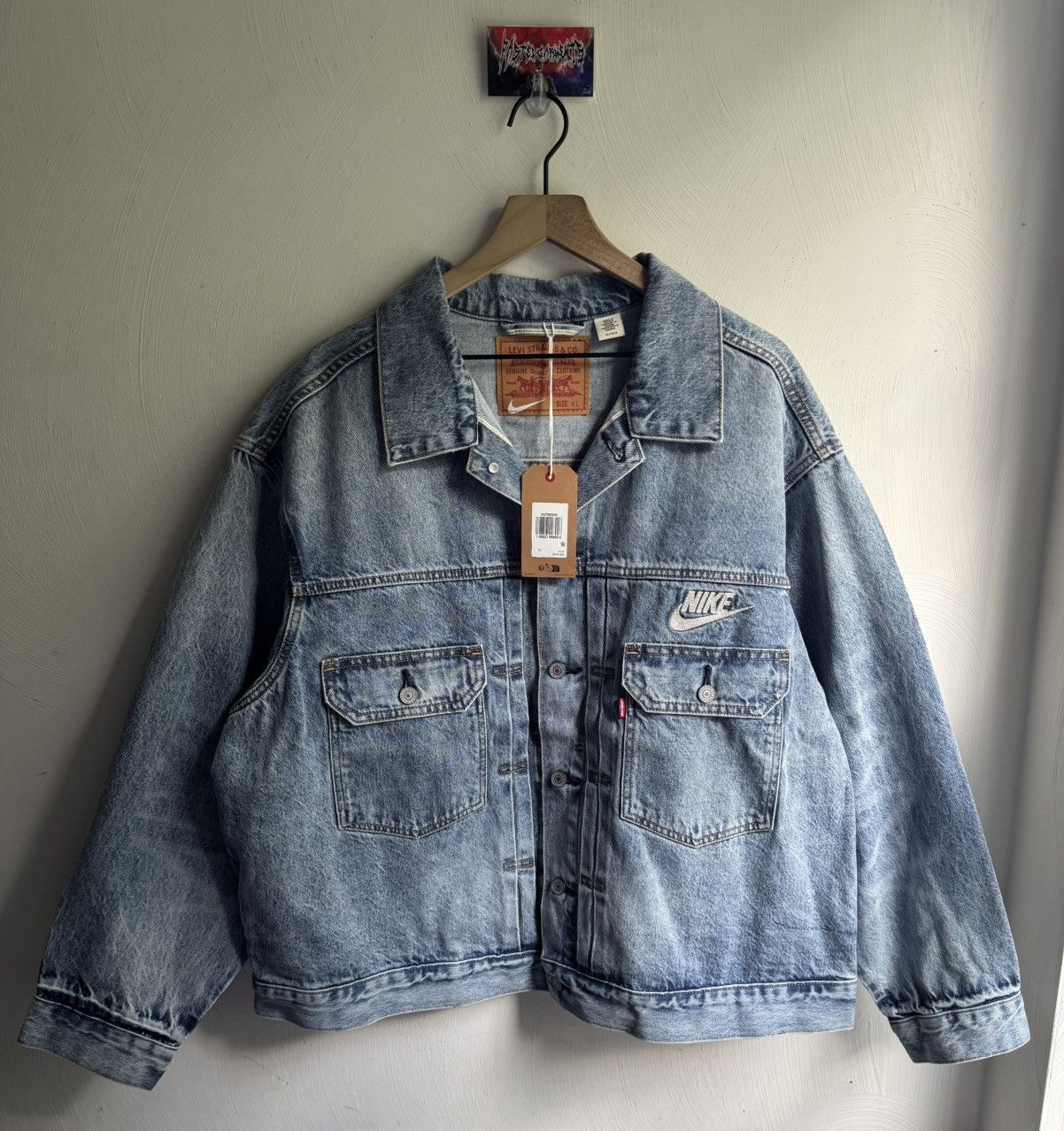NIKE x Levi’s Denim jacket size L Levi's X Nike Trucker Jacket | Nike x Levi's Denim Jacket