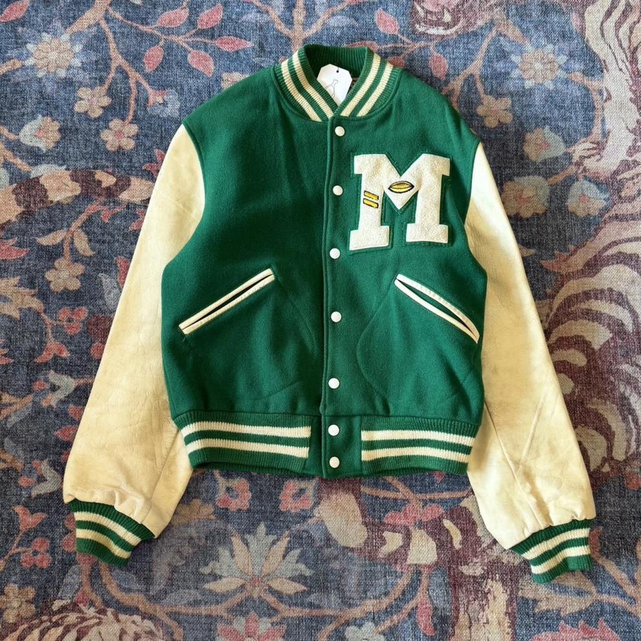 [H]SHEEP LEATHER 70‘S SPORTS JACKET H]SHEEP LEATHER 70'S SPORTS JACKET