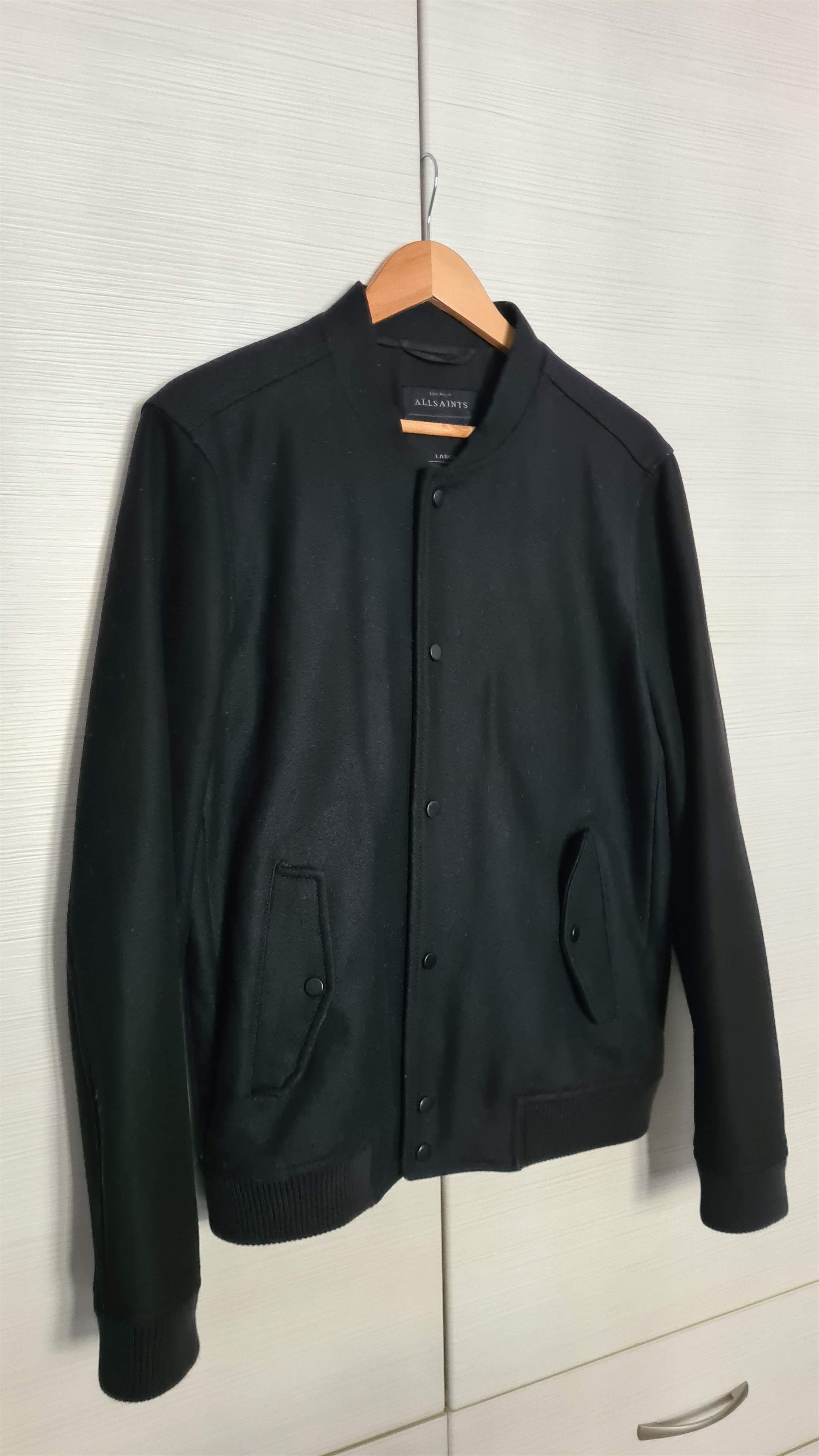 Allsaints Varsity wool jacket Size US L / EU 52-54 / 3 - 3 Thumbnail