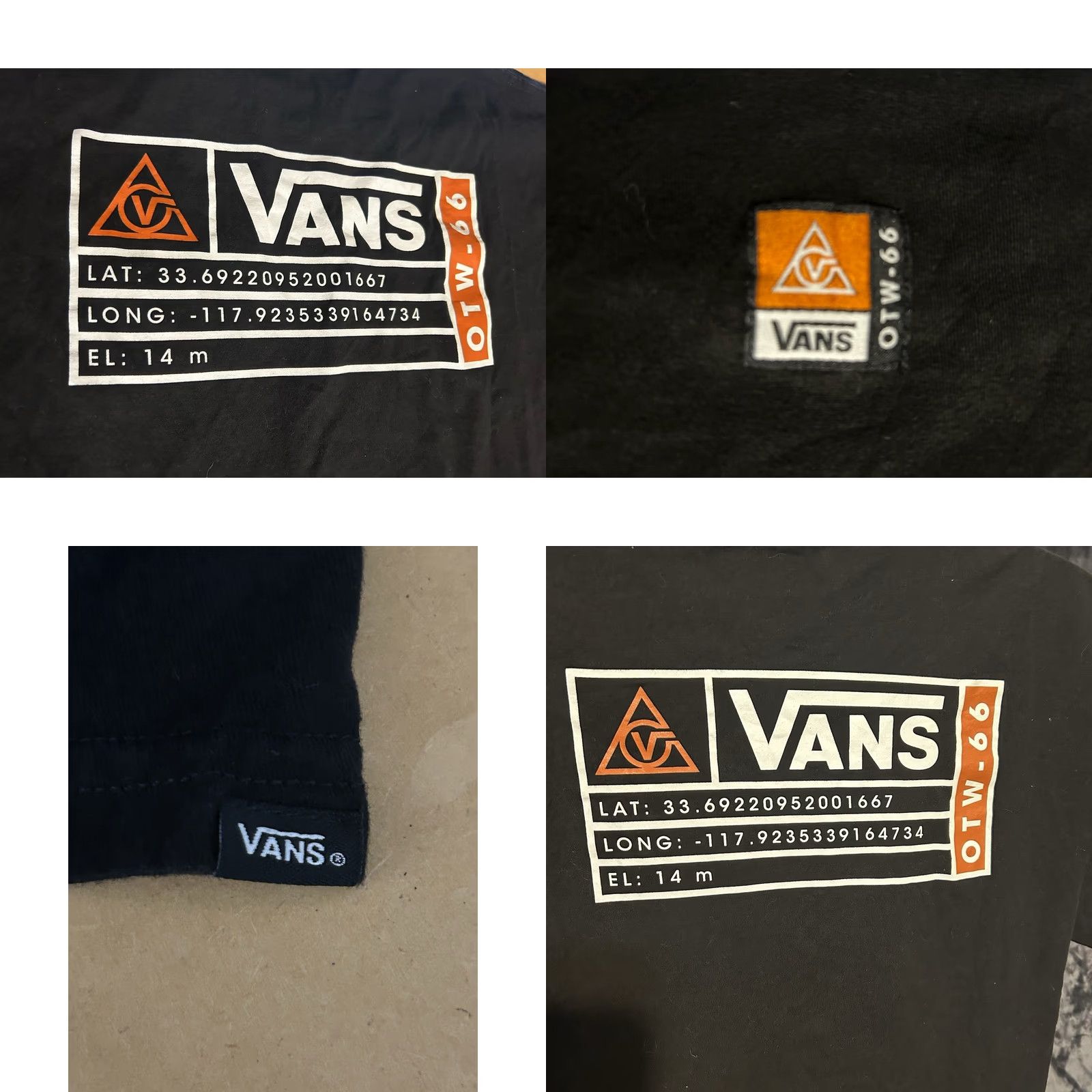Vans VANS Shirt Men L Black Short Sleeve Graphic Tee Logo 66 Supply 2020 Off The Wall Size US L / EU 52-54 / 3 - 10 Thumbnail