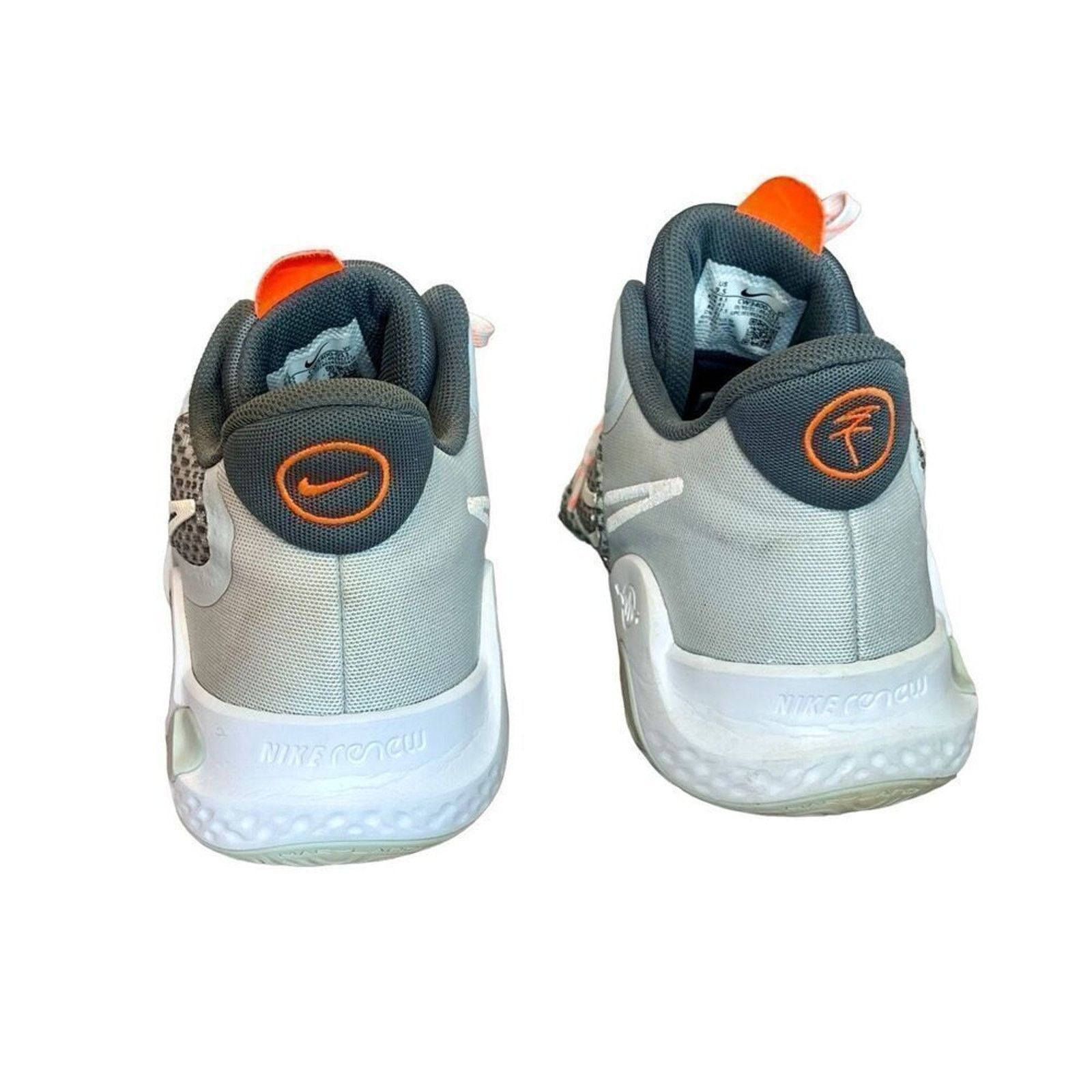 Nike Nike KD Trey 5 IX Pure Platinum Mid Top Sneakers 9.5 Grey Size US 9.5 / EU 42-43 - 4 Thumbnail