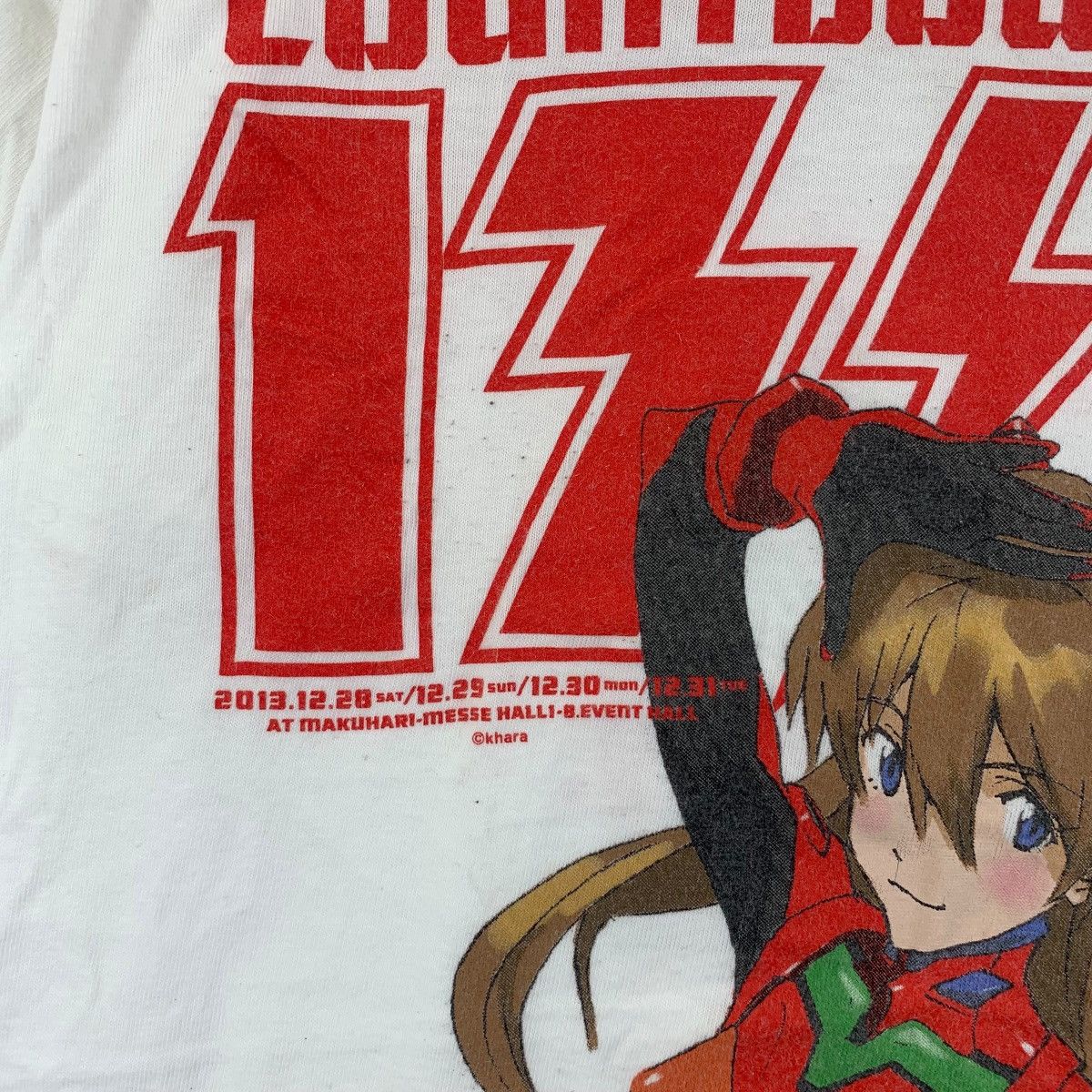 Vintage NEON GENESIS EVANGELION Asuka x Rockin On Japan Tee Shirt Size US M / EU 48-50 / 2 - 4 Thumbnail