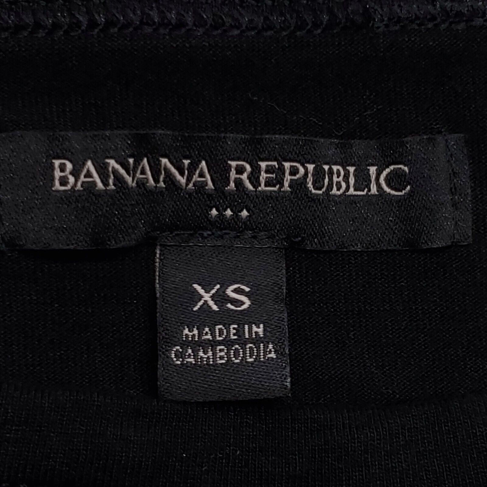 Banana Republic Banana Republic Casual Pullover Blouse Womens Size XS Black Size XS / US 0-2 / IT 36-38 - 3 Thumbnail
