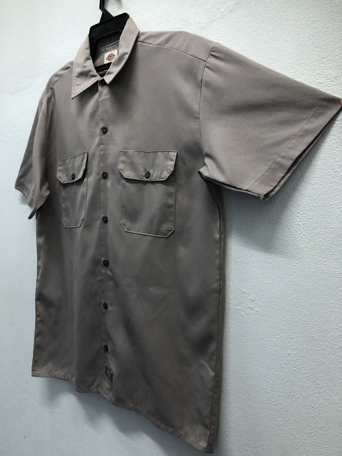 Dickies × Vintage Dickies Short Sleeve Work Shirt (Gray, Size M) Size US M / EU 48-50 / 2 - 4 Thumbnail