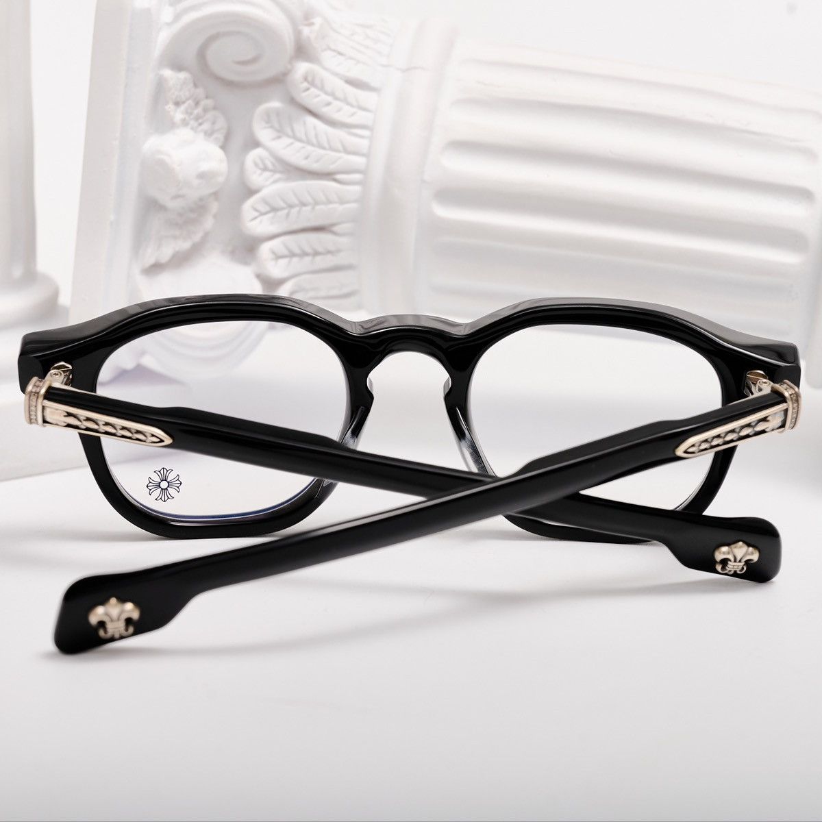 Chrome Hearts CHROME HEARTS CHIRP CHIRP BLACK GLASSES Size ONE SIZE - 7 Thumbnail