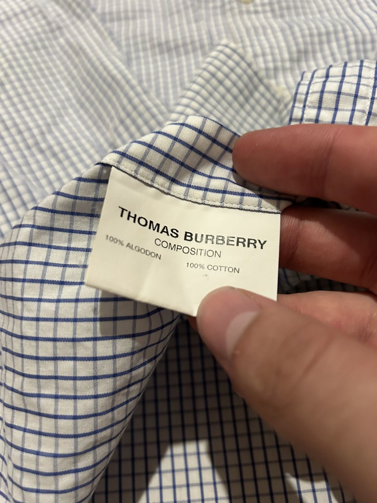 Burberry Thomas Burberry by Burberry checkered shirt Size US M / EU 48-50 / 2 - 6 Thumbnail