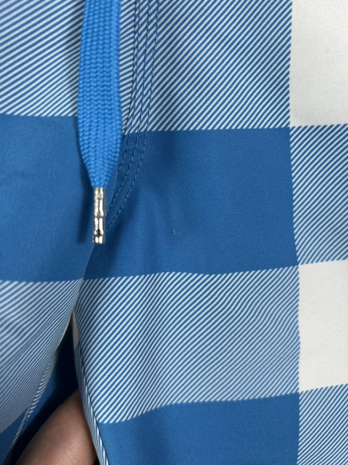 Burberry Burberry Blue Exaggereted Check Pattern Swim Shorts Size L Size US 34 / EU 50 - 7 Thumbnail