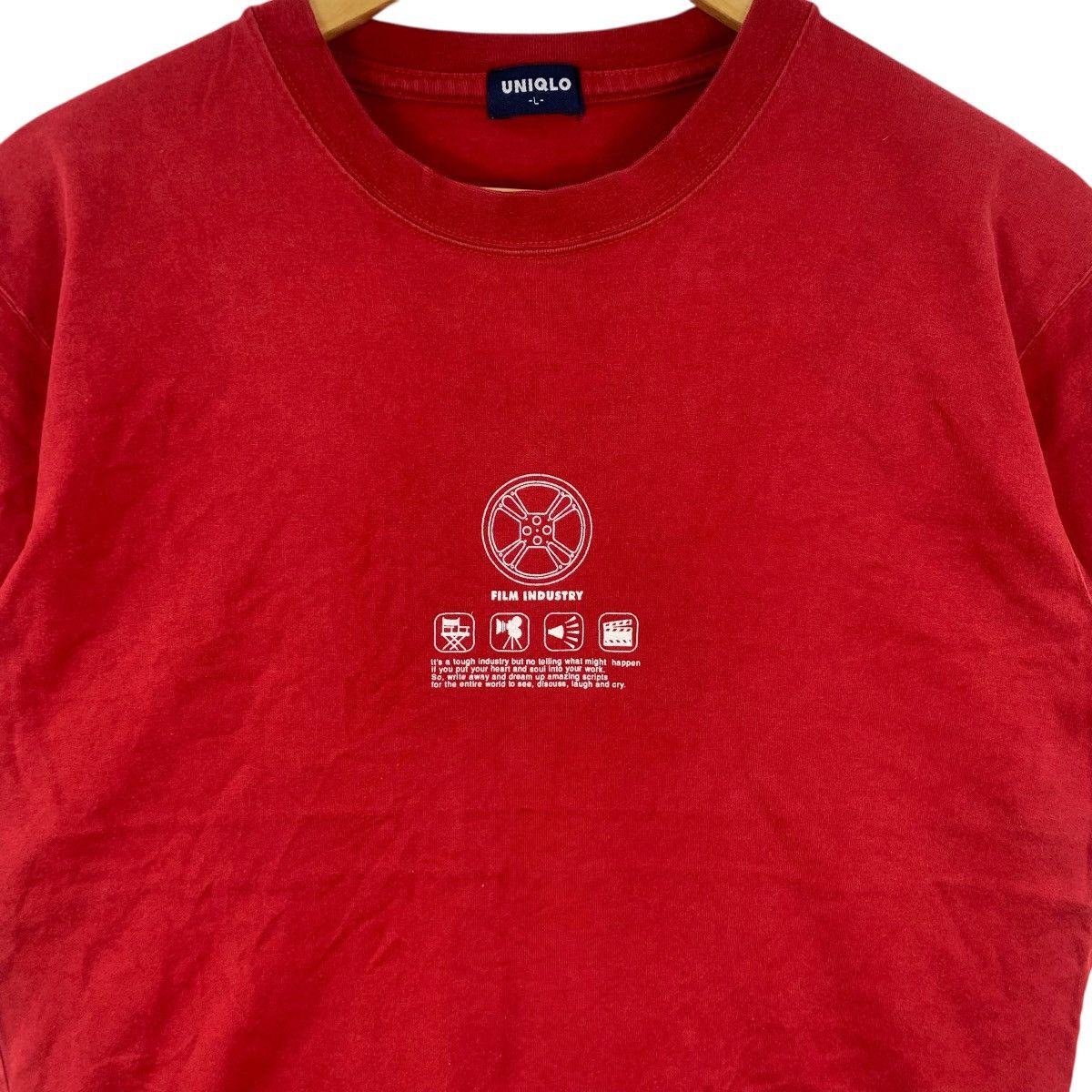 Uniqlo UNIQLO x FILM INDUSTRY Director Writer Homage Tee Shirt Top Size US L / EU 52-54 / 3 - 5 Thumbnail