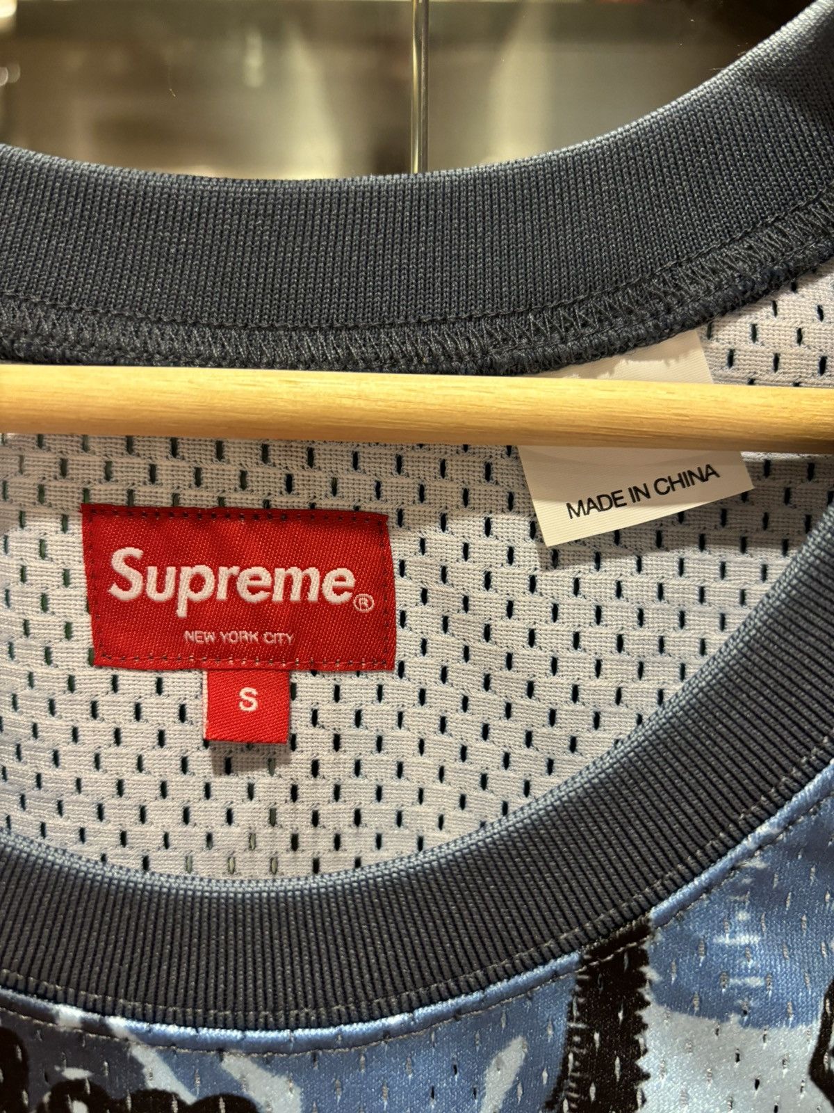 Supreme Supreme Hardies Camo Jersey Blue Size US S / EU 44-46 / 1 - 3 Thumbnail