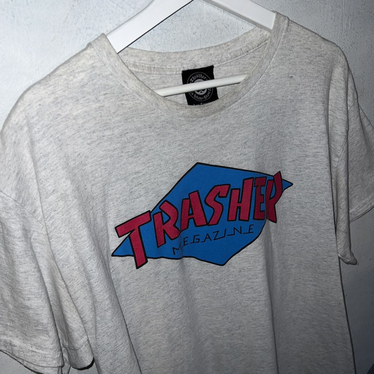 Thrasher 22x28 “TRASHER” Obscure THRASHER Skateboarding T-Shirt M Size US M / EU 48-50 / 2 - 2 Thumbnail